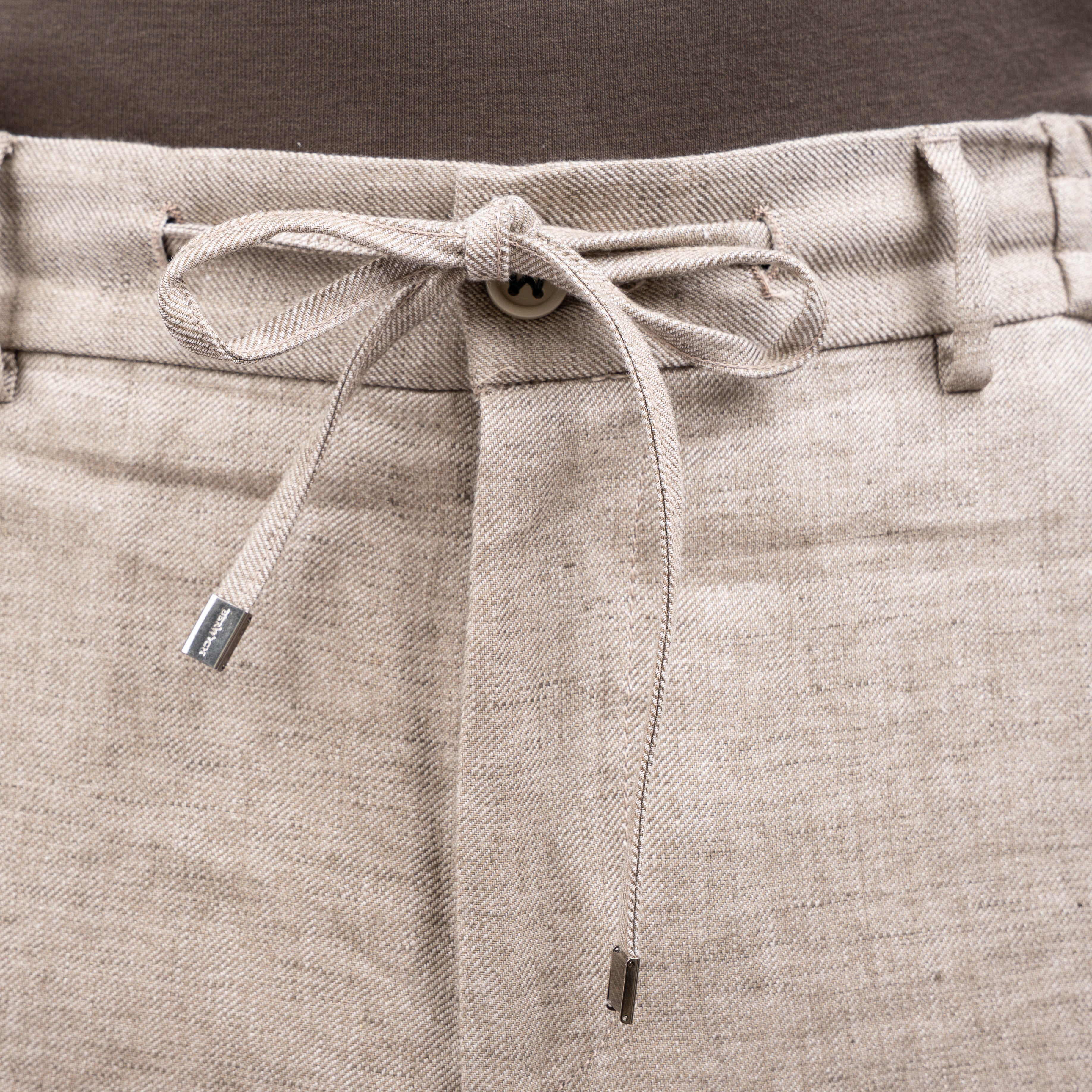 Berwich Linnen Broek Beige | Spiaggia