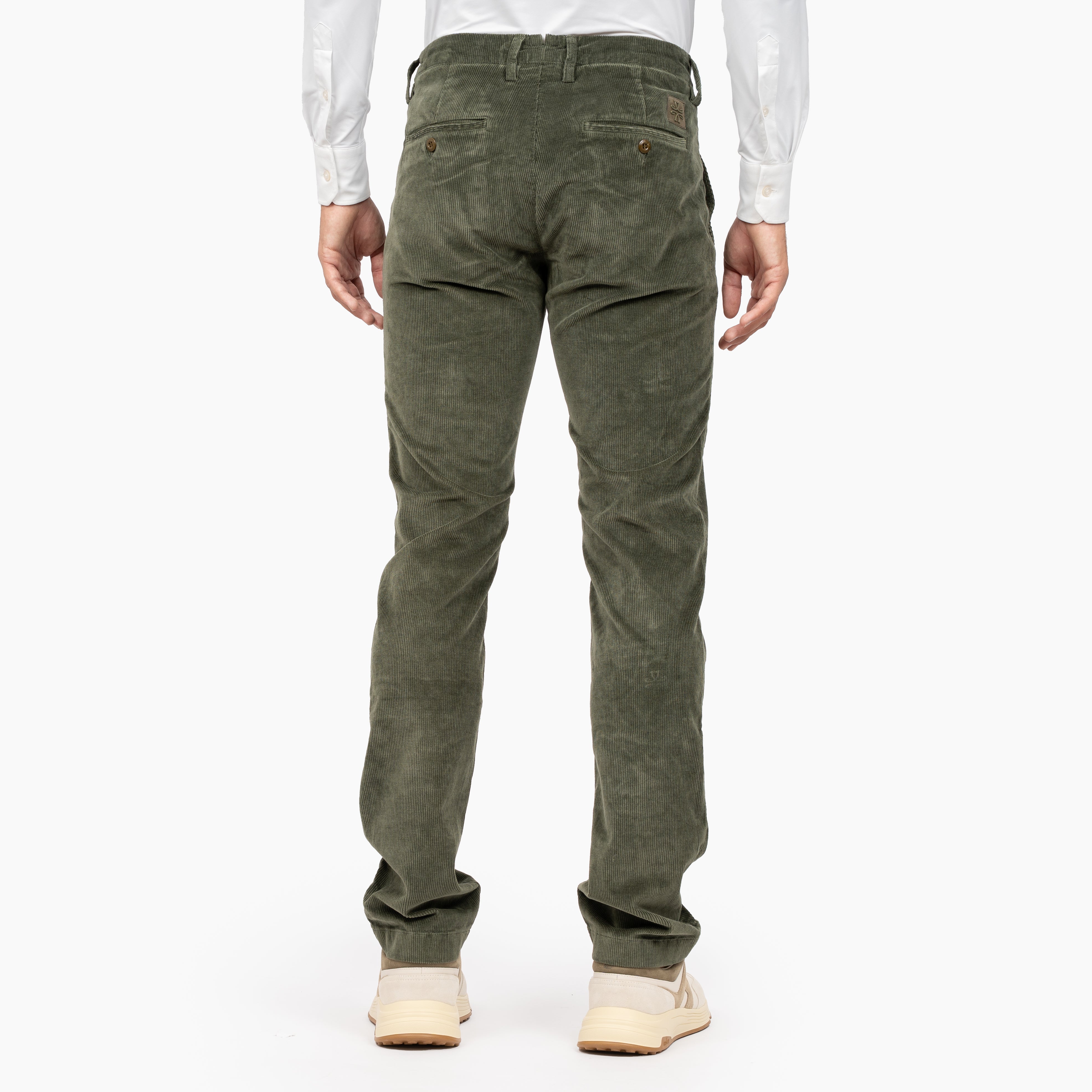 Jacob Cohen Chino Corduroy Groen | Bobby