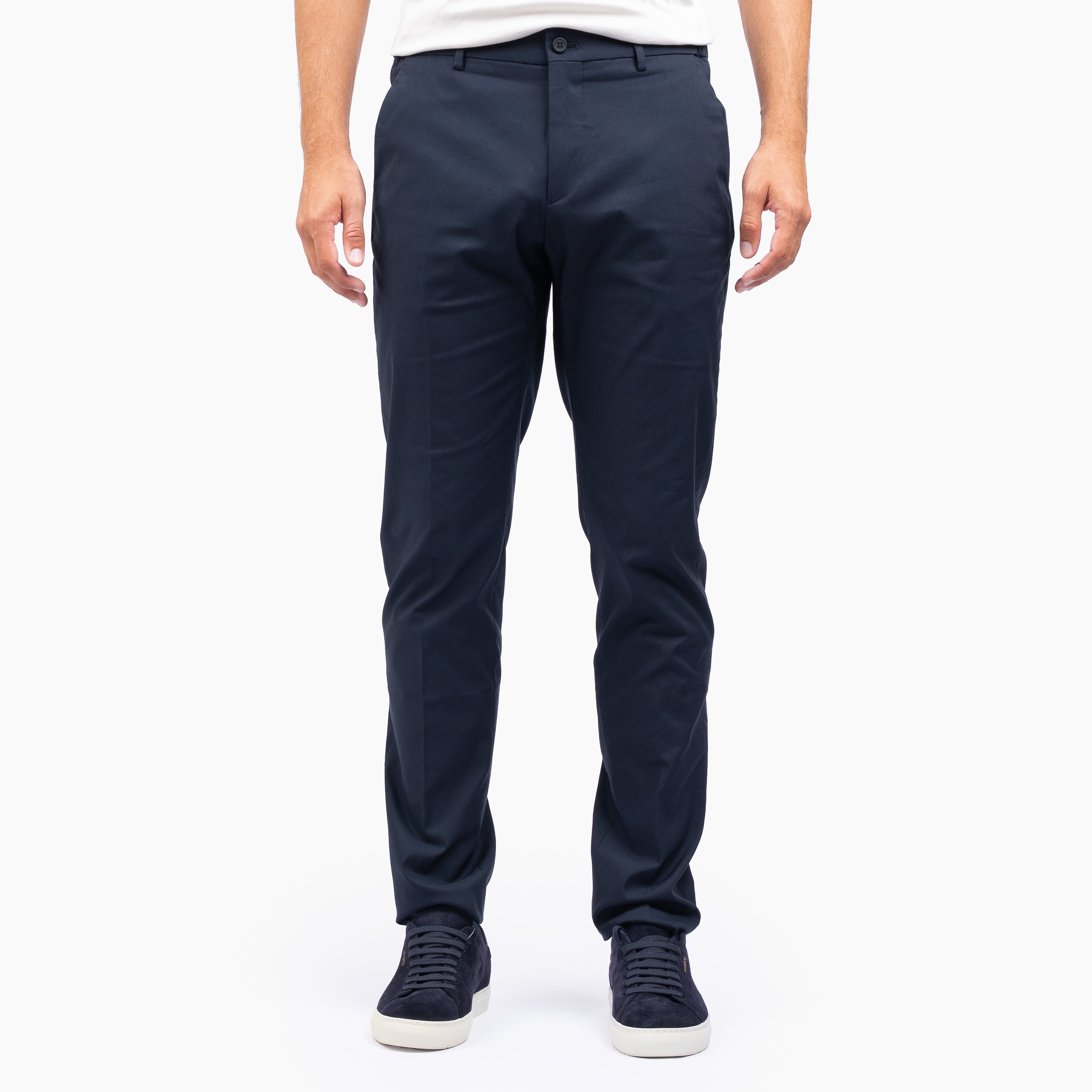 Berwich Chino Blauw | Morello Elax Tech