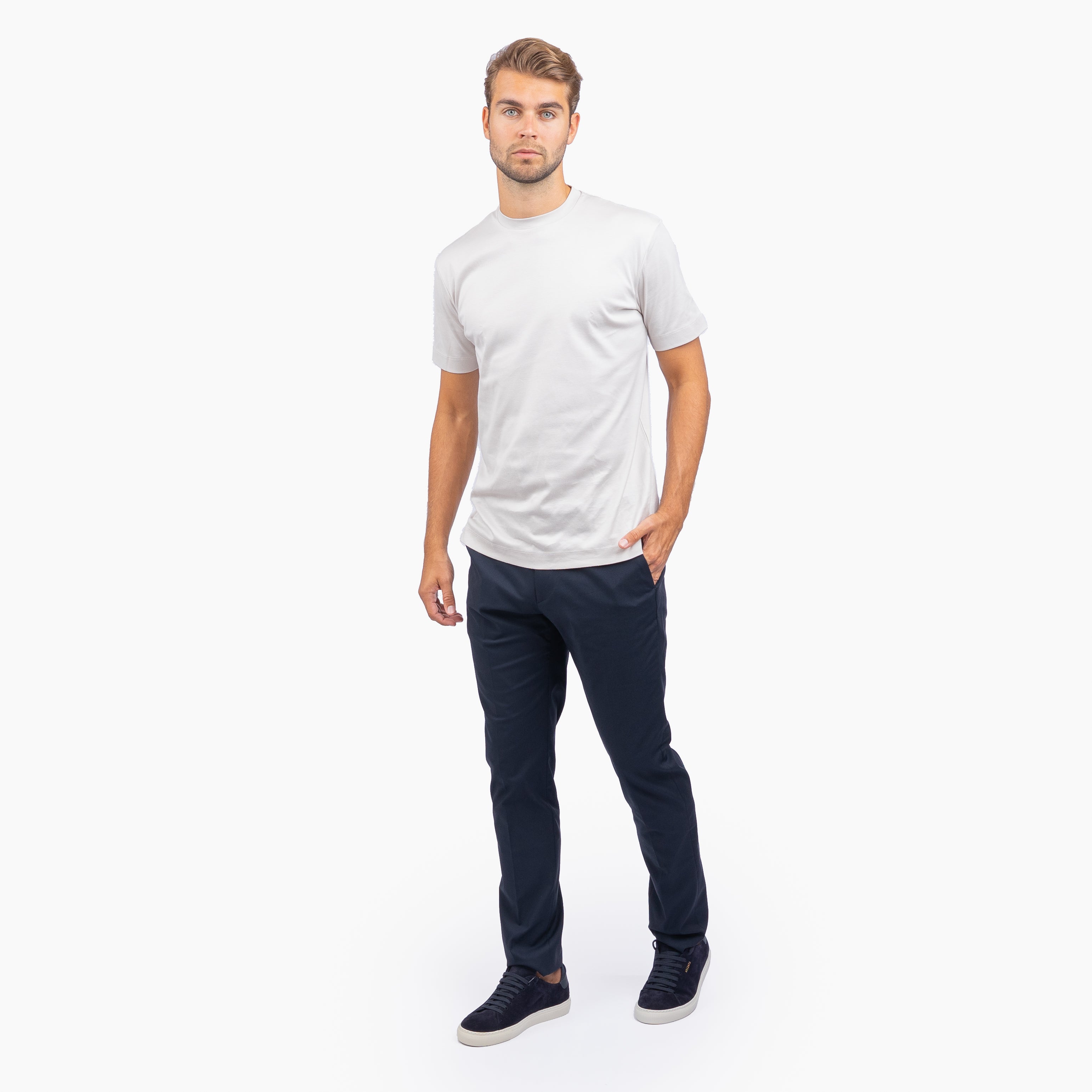 Berwich Chino Blauw | Morello Elax Tech