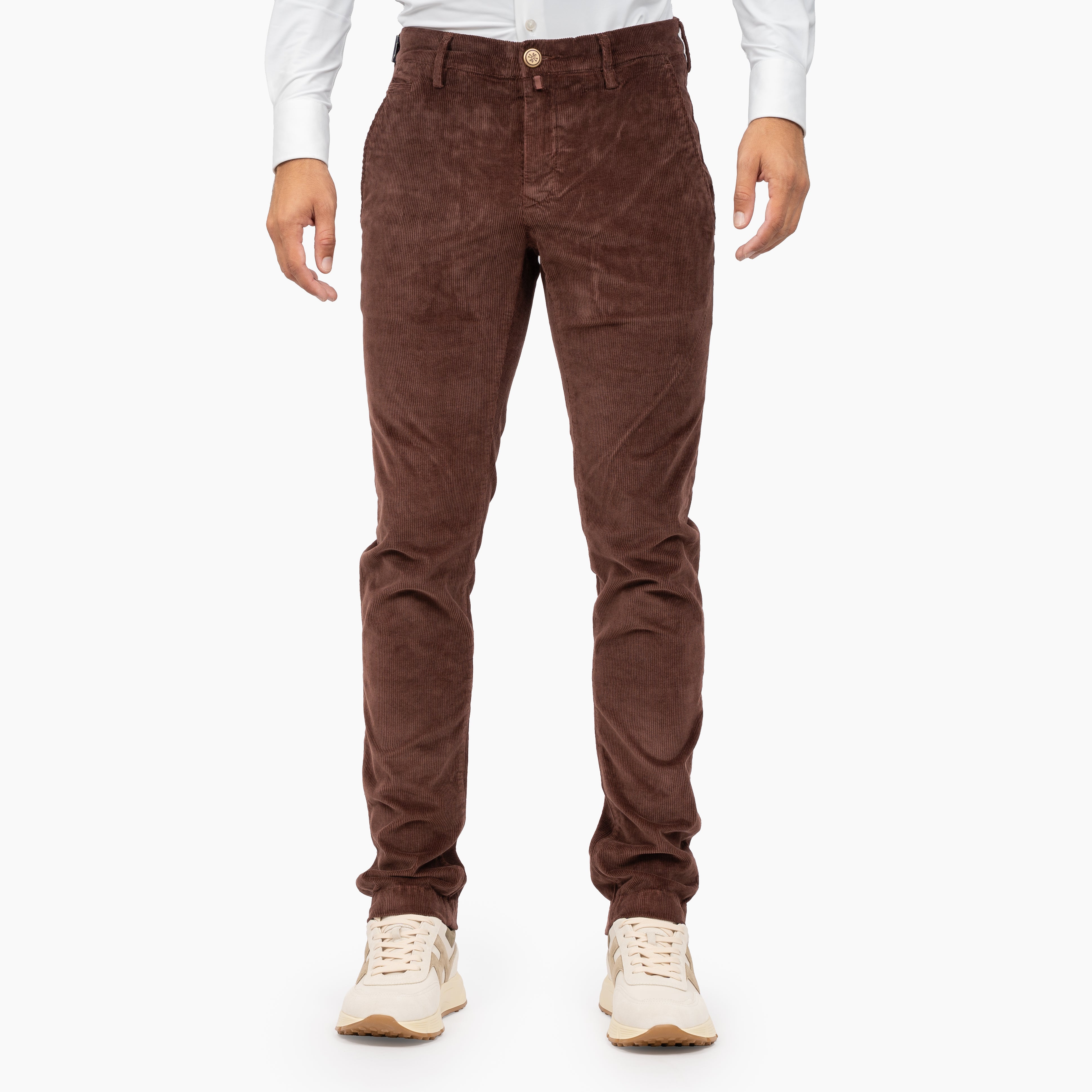 Jacob Cohen Chino Corduroy Bordeaux Rood | Bobby