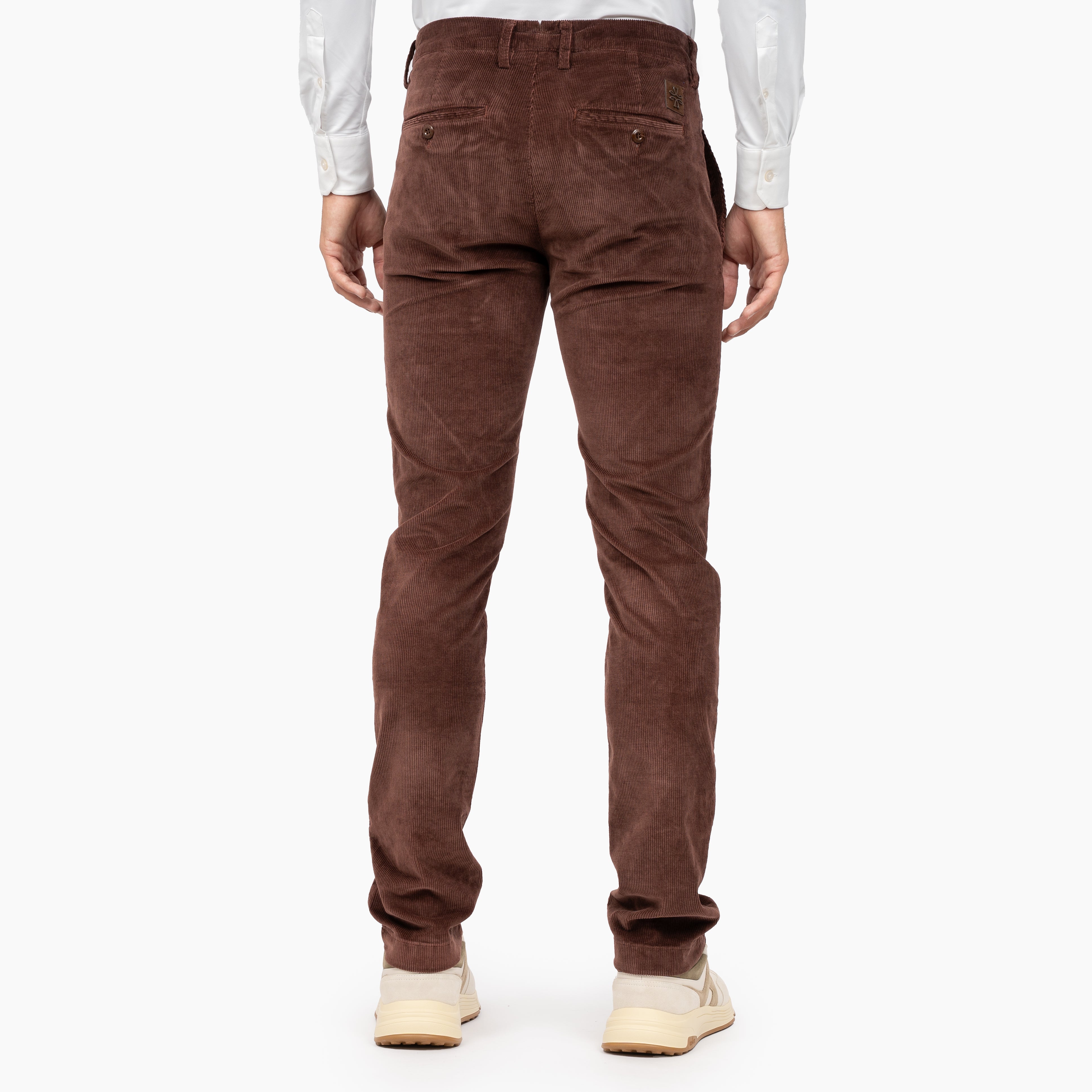 Jacob Cohen Chino Corduroy Bordeaux Rood | Bobby