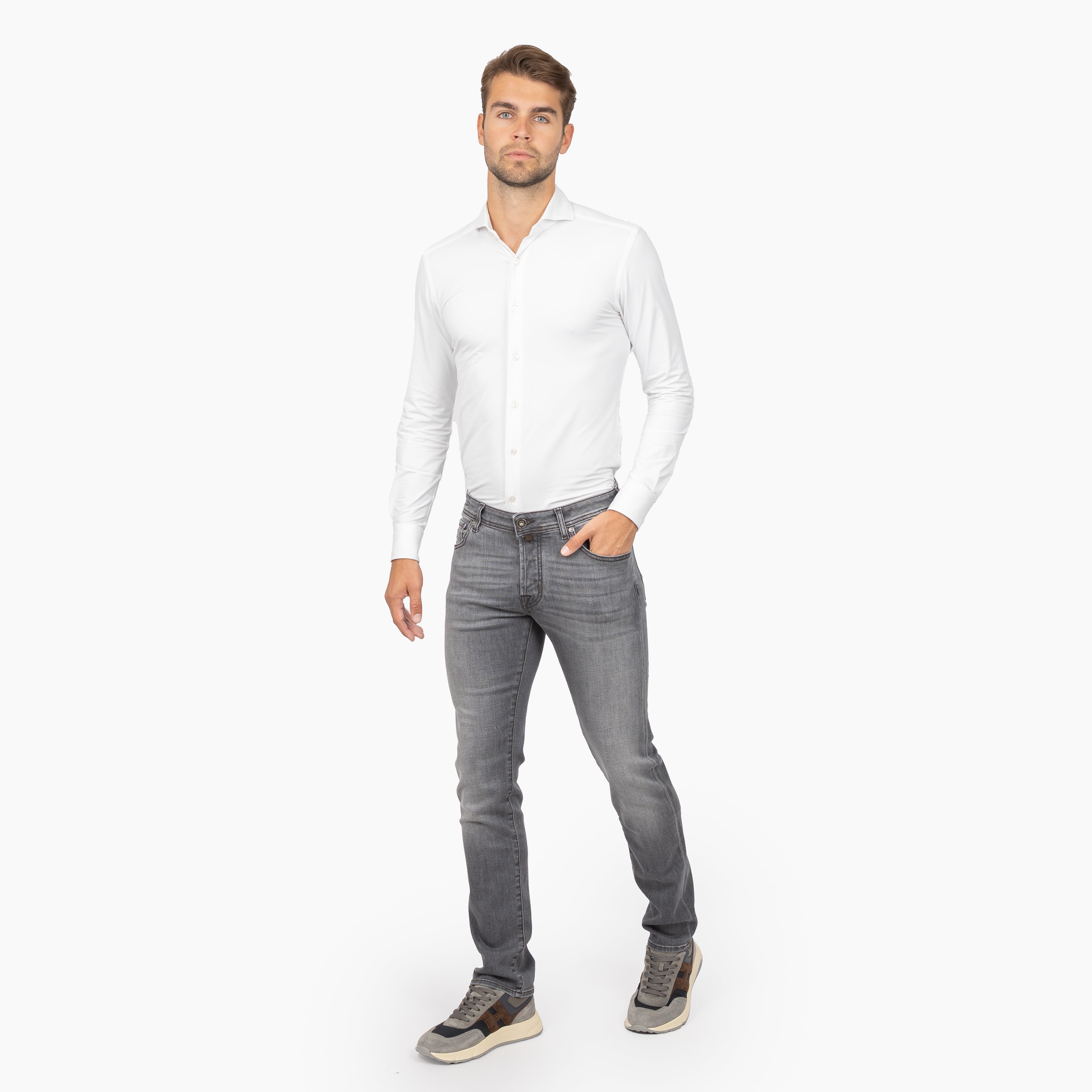 Jacob Cohen Jeans Grijs | Nick