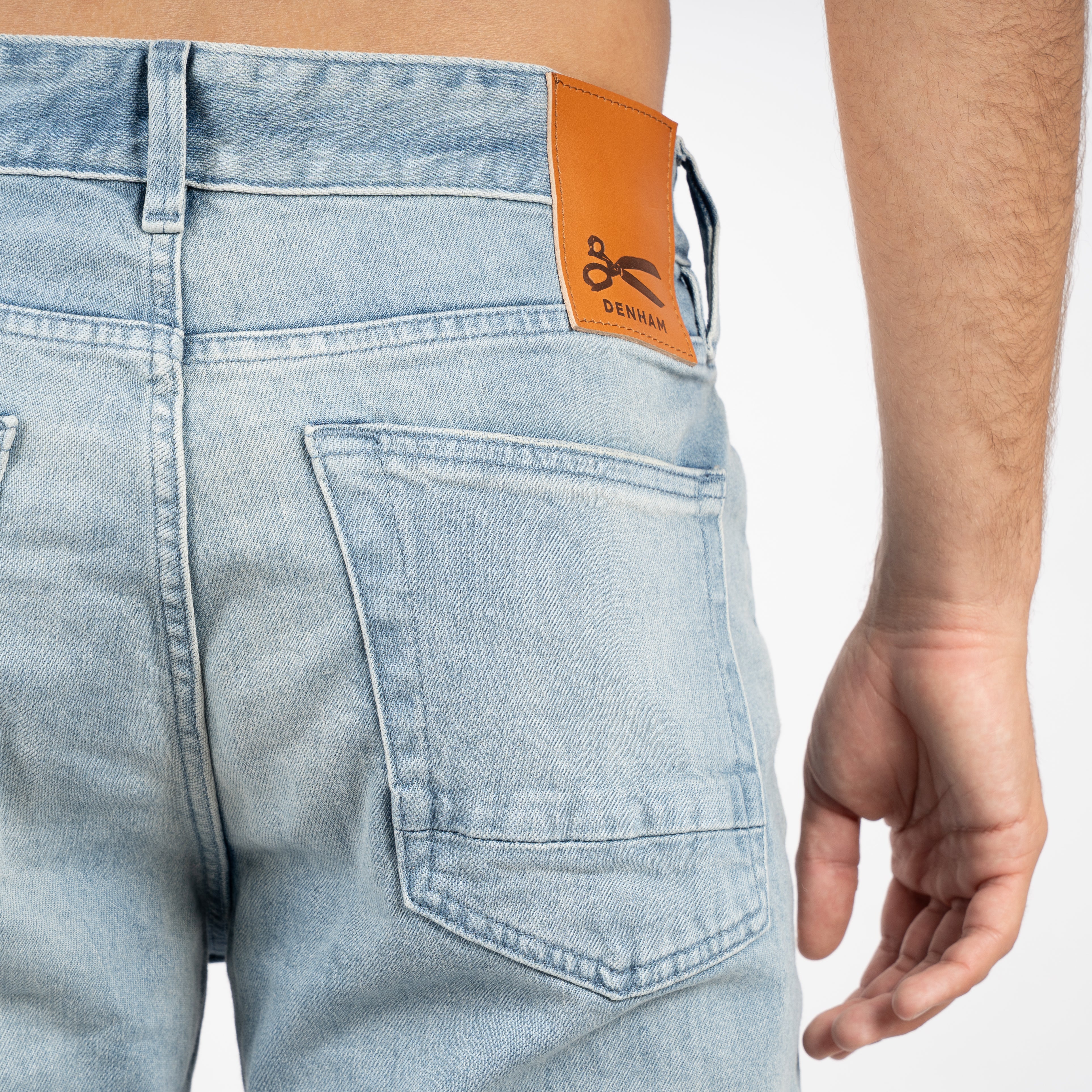 Denham Jeans Lichtblauw | Ridge Straight Fit