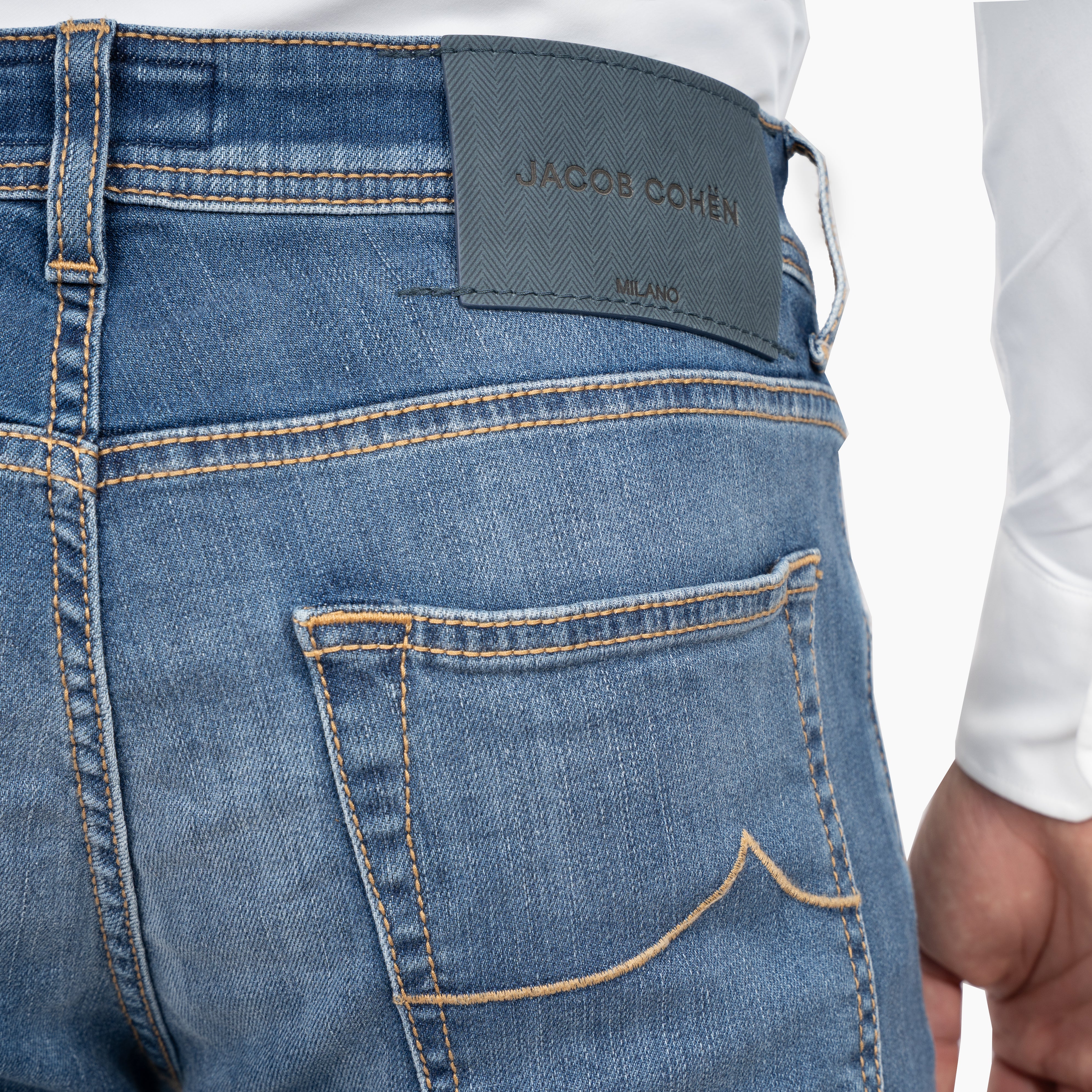 Jacob Cohen Jeans Middenblauw | Nick
