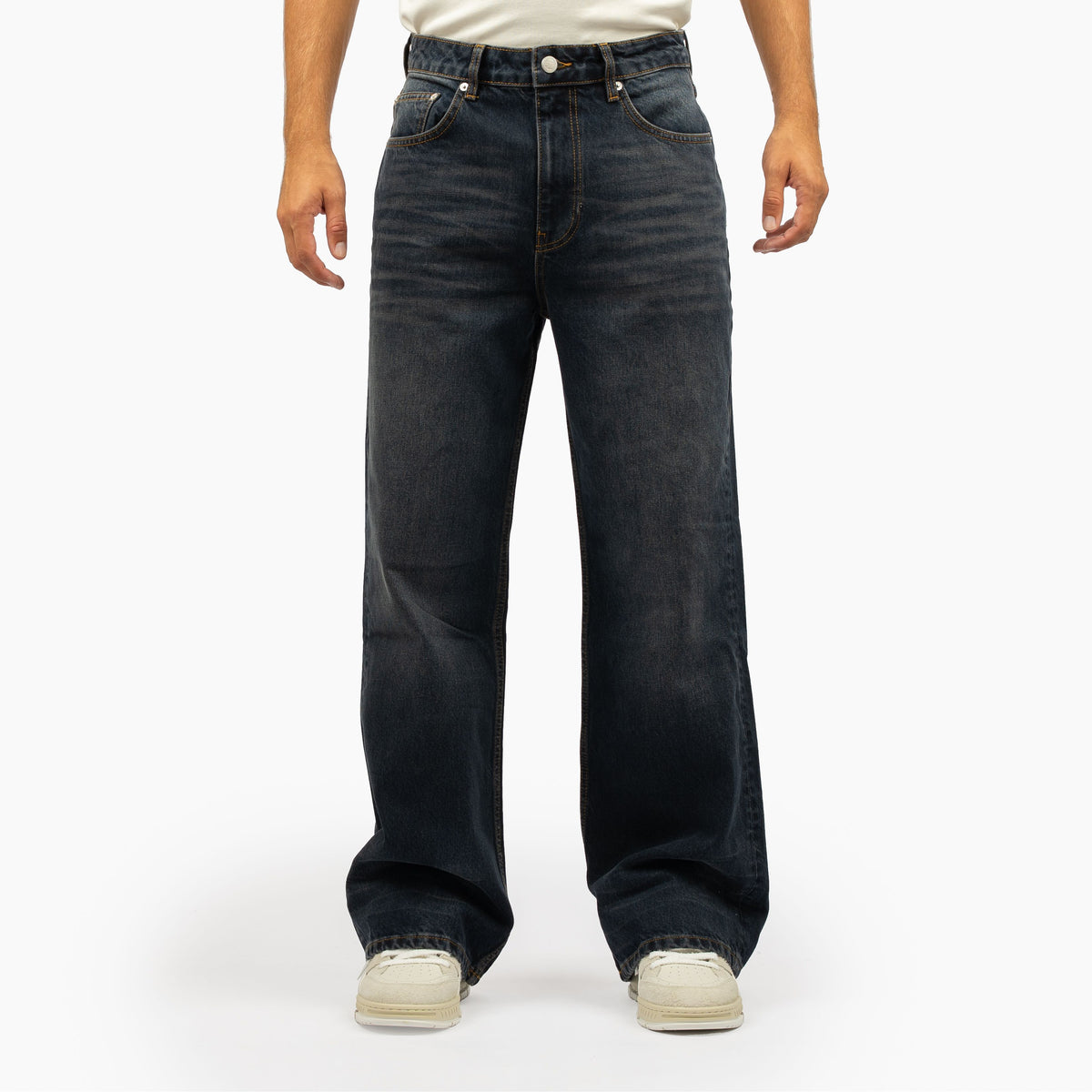 Flaneur Jeans Donkerblauw | Relaxed Fit