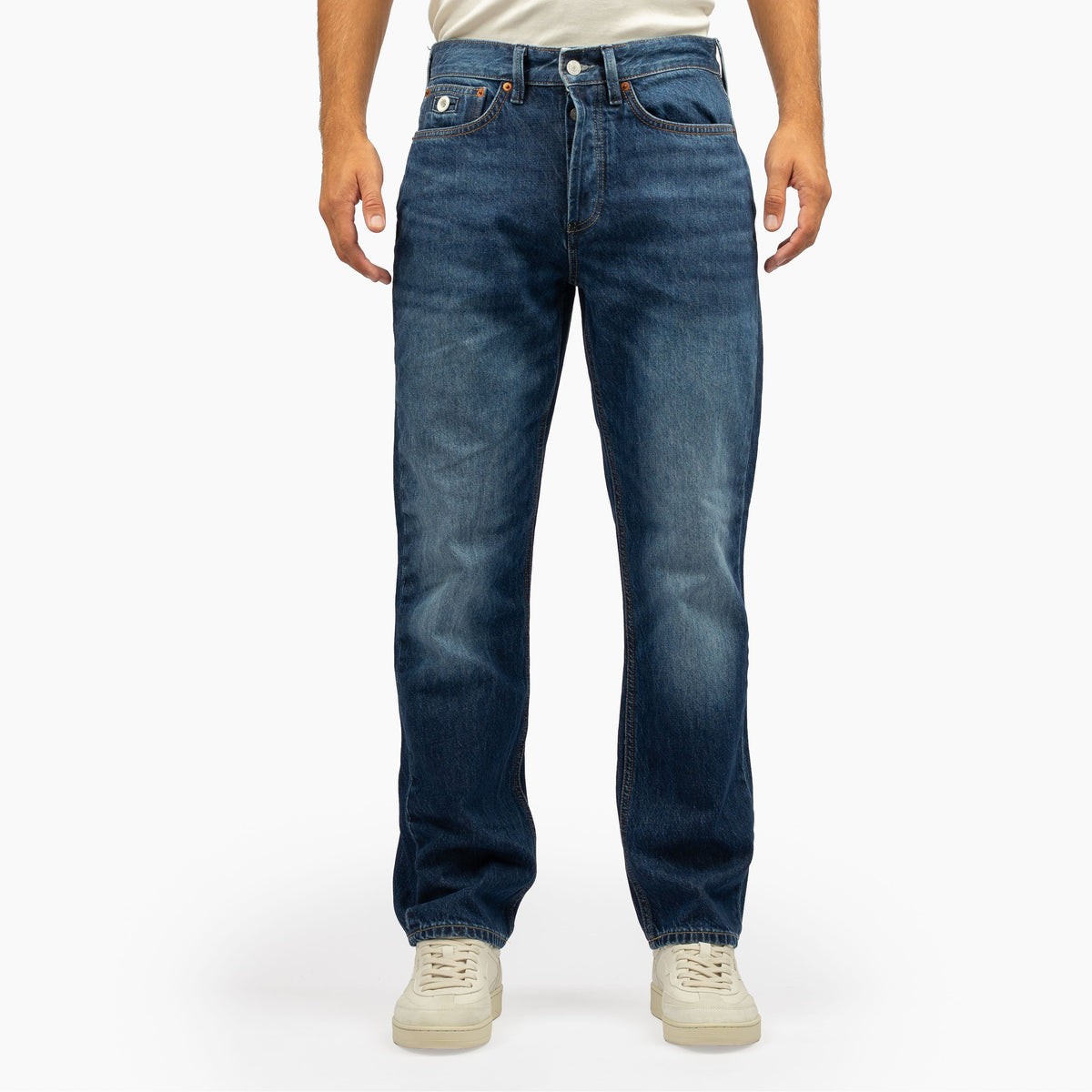 Denham Jeans Blauw | Ridge Straight Fit