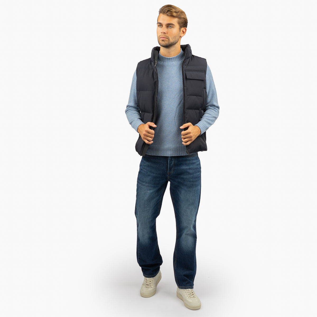 Denham Jeans Blauw | Ridge Straight Fit