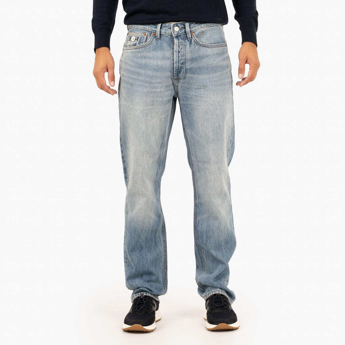 Denham Jeans Lichtblauw | Ridge Straight Fit