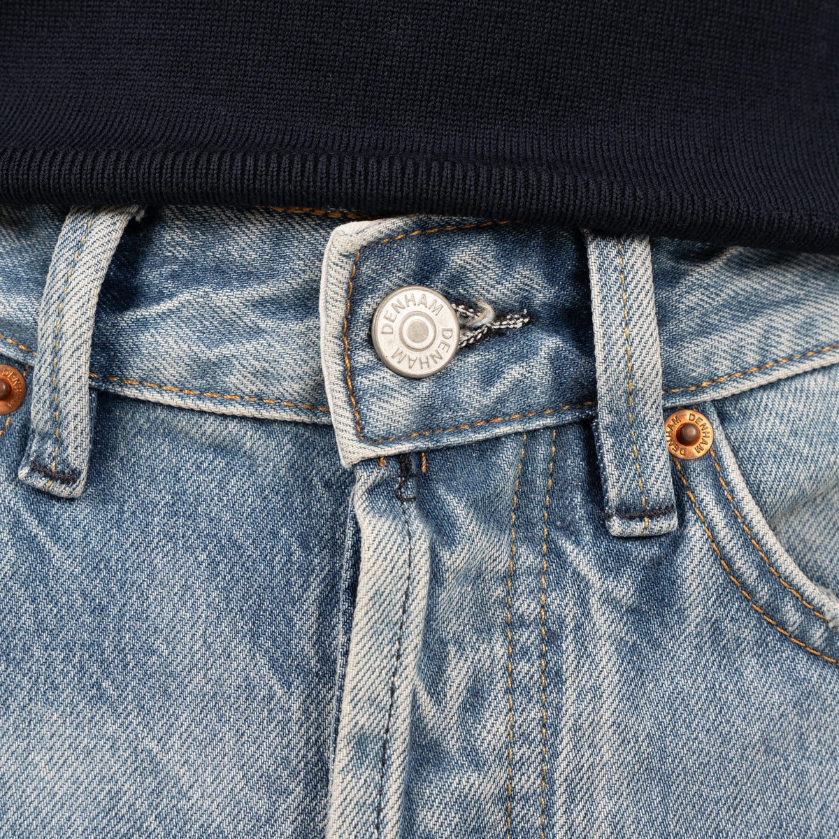 Denham Jeans Lichtblauw | Ridge Straight Fit