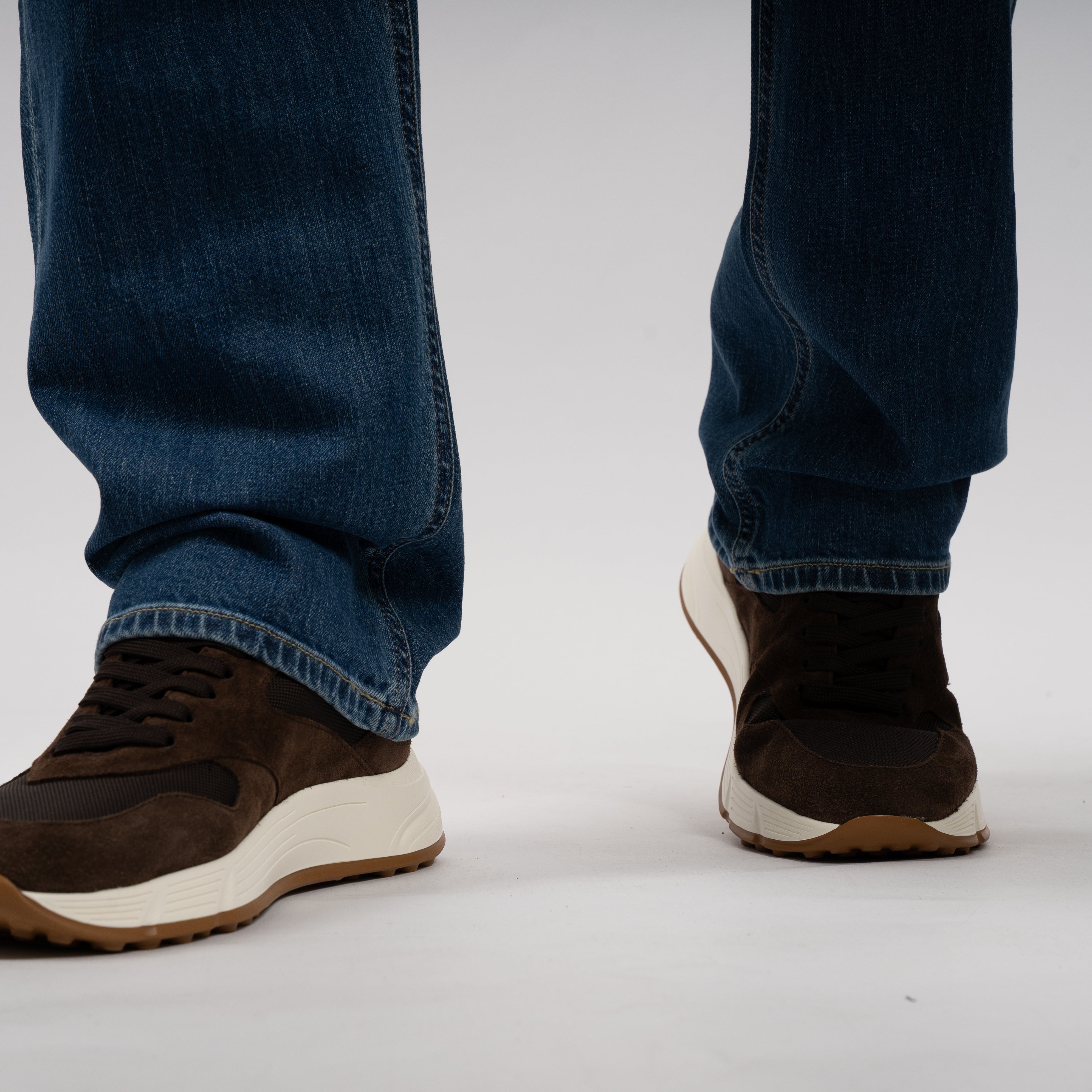 Denham Jeans Middenblauw | Ridge Straight Fit