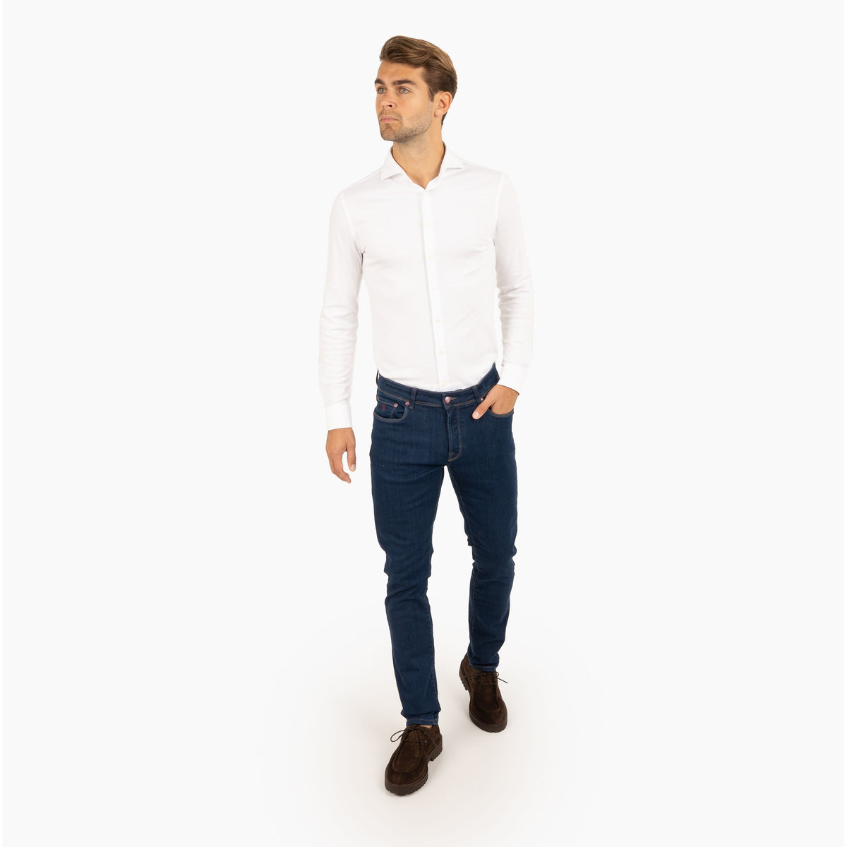 Atelier Noterman Jeans Donkerblauw | Slim Fit