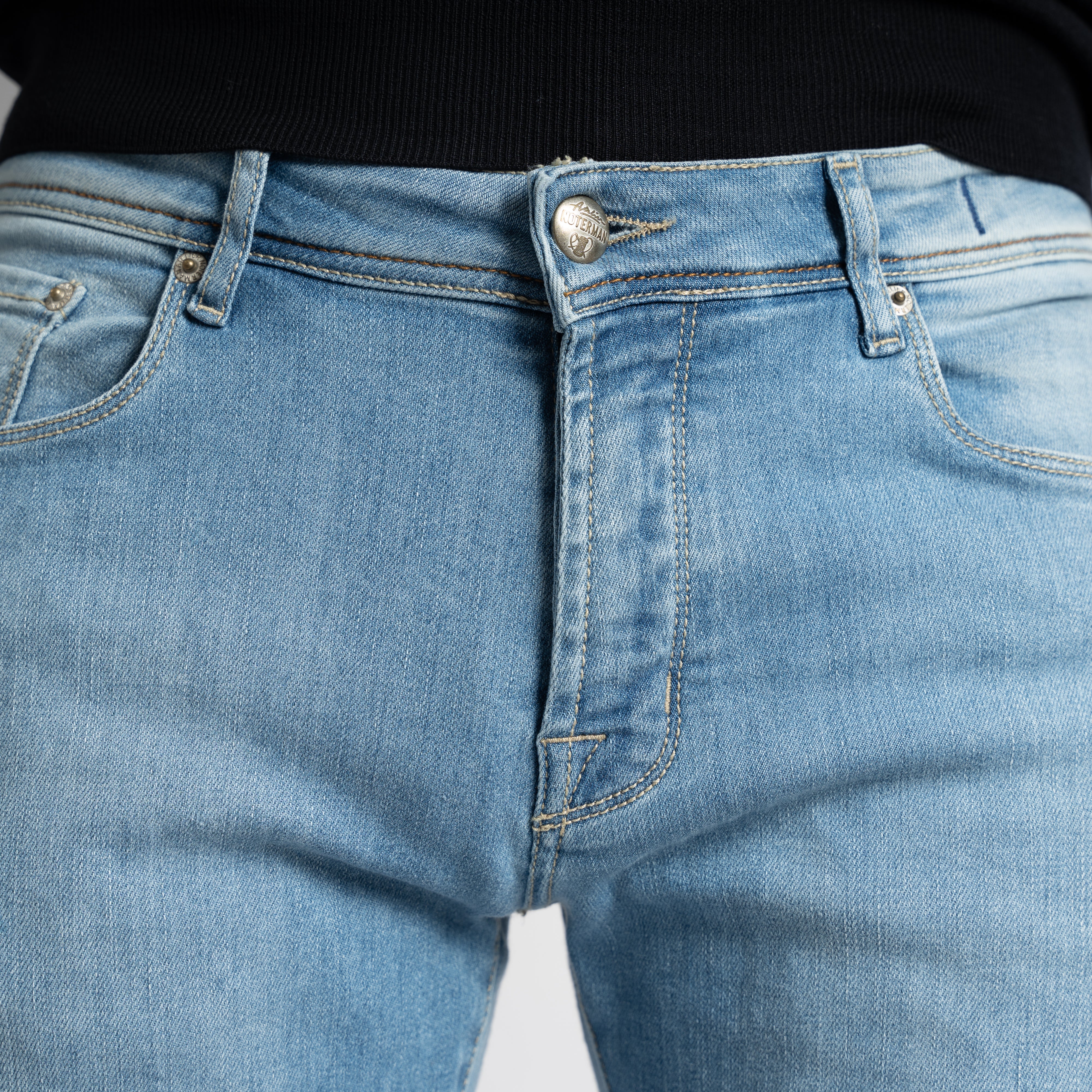 Atelier Noterman Jeans lichtblauw