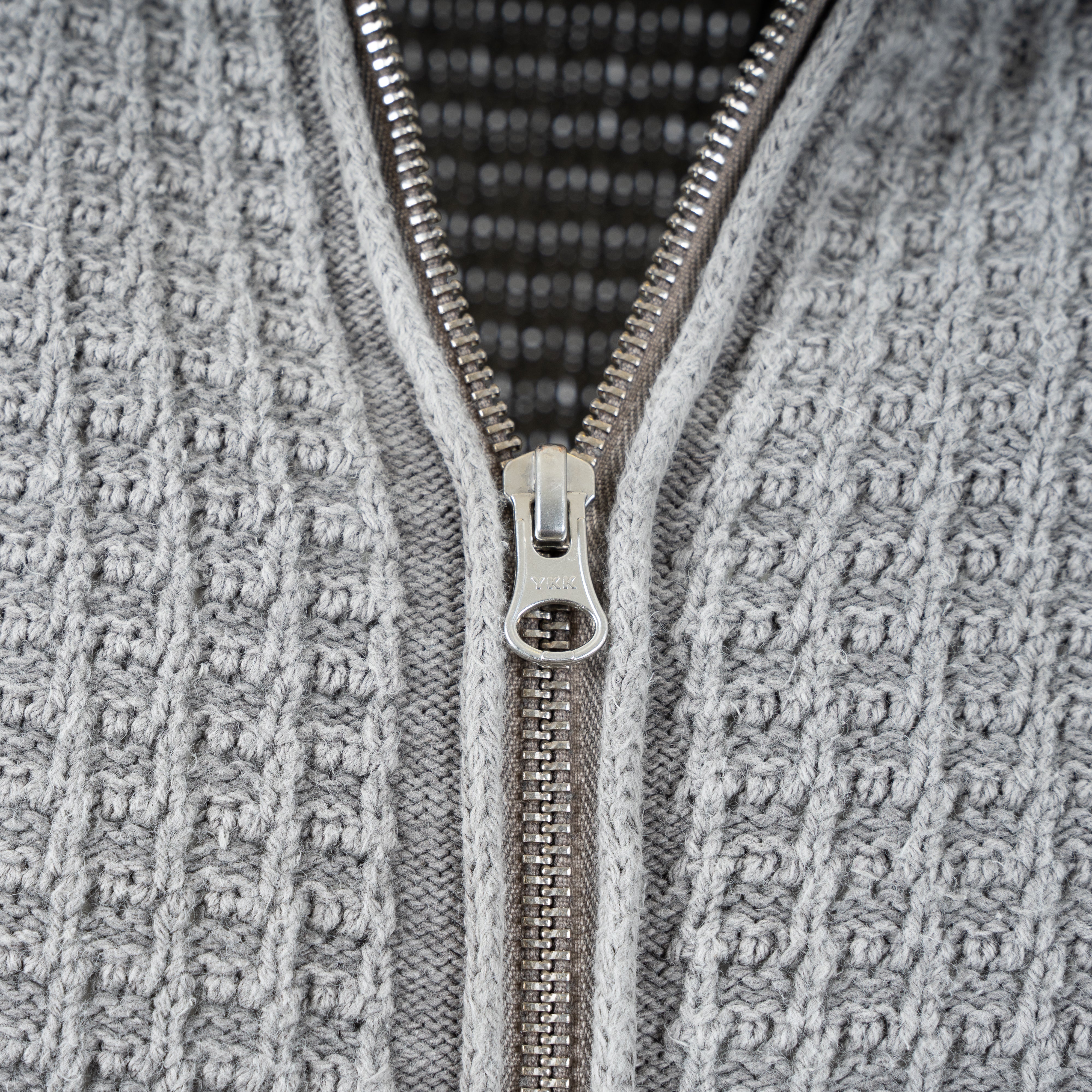 Stone Island Gebreid Vest Grijs | Recovered Cotton