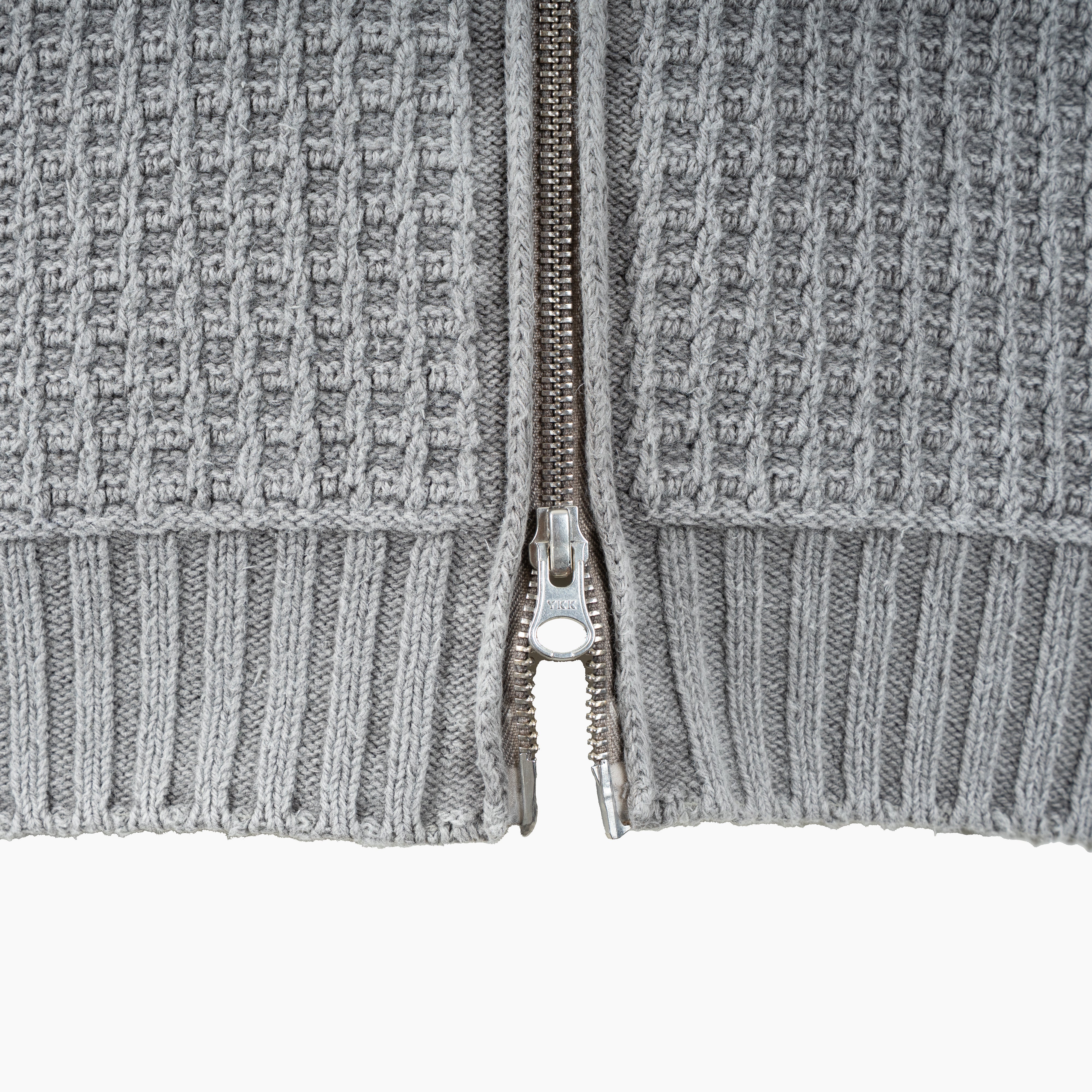 Stone Island Gebreid Vest Grijs | Recovered Cotton