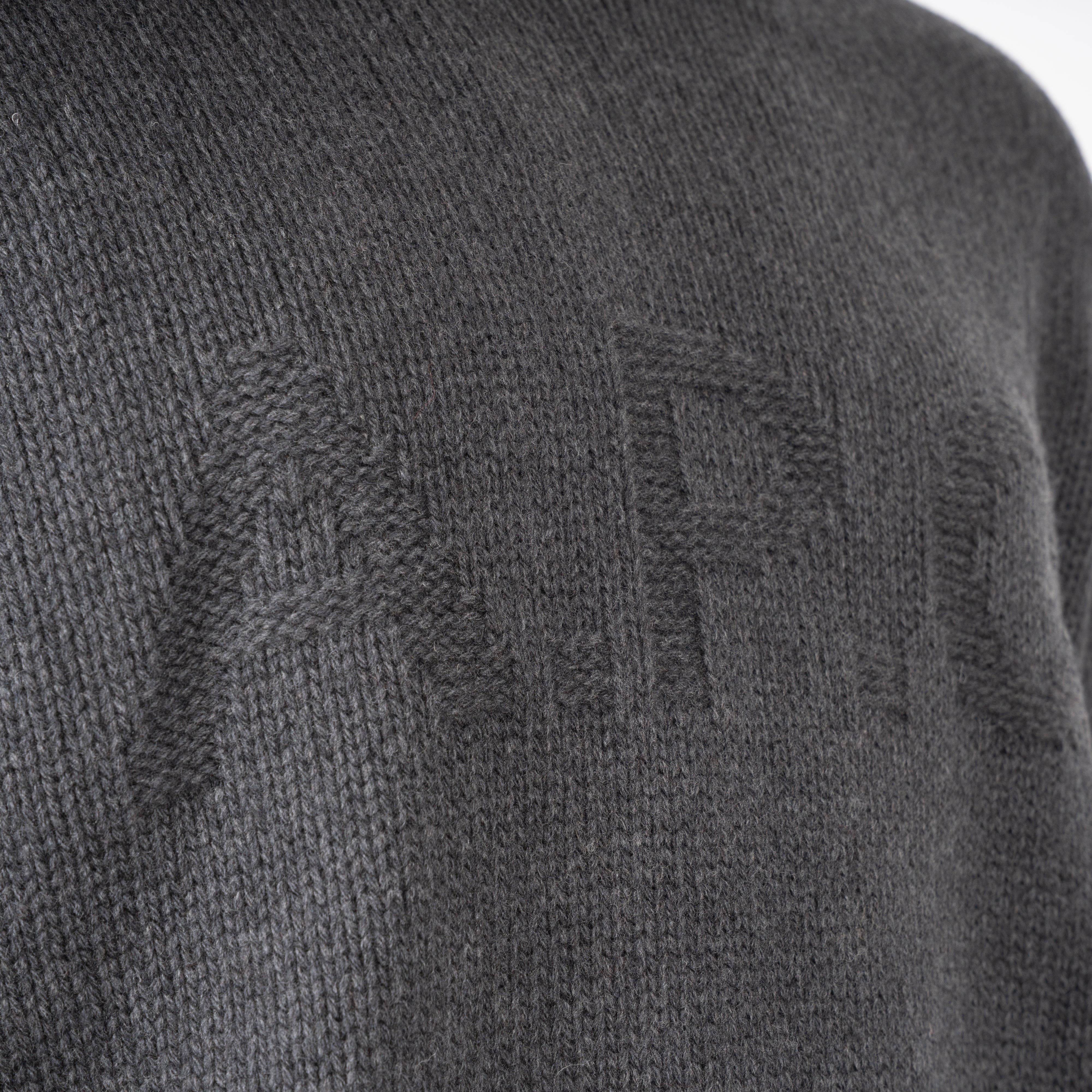 A.P.C. Gebreide Trui Grijs | Pull George