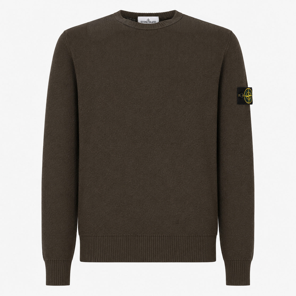 Stone Island Gebreide Trui Grijs | Pure RWS Wool
