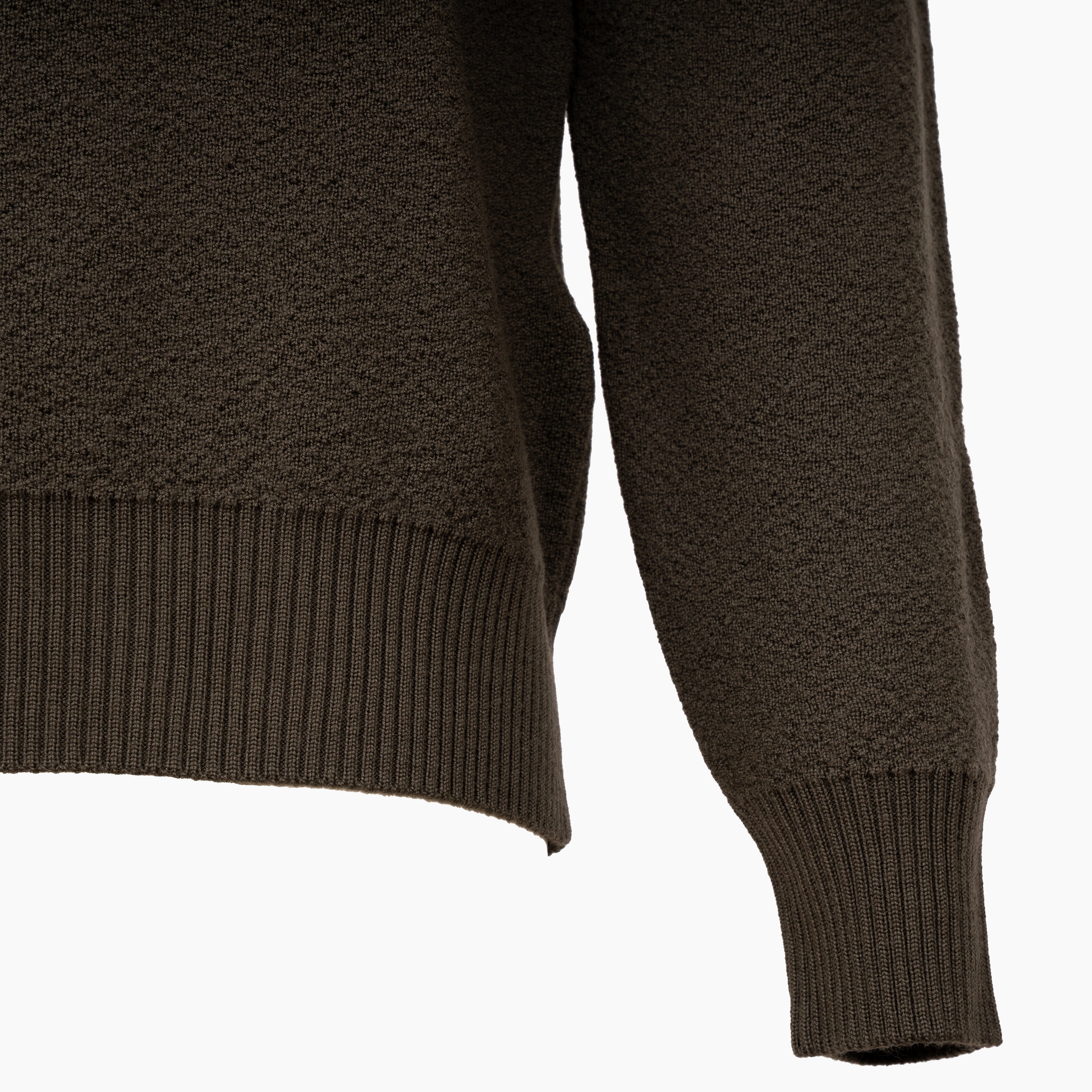 Stone Island Gebreide Trui Grijs | Pure RWS Wool