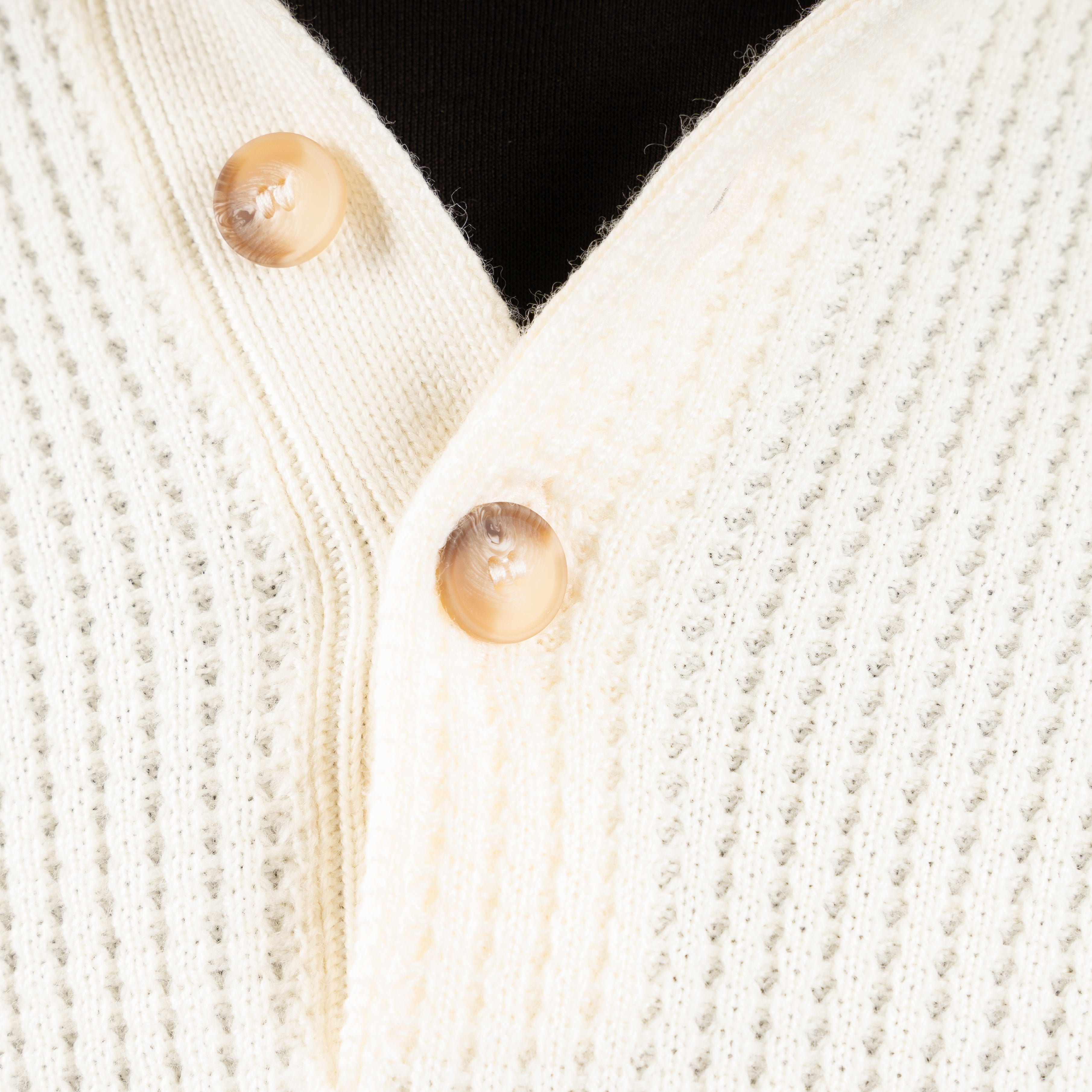 Gran Sasso Gebreide Polotrui Crème | Extrafine Merino