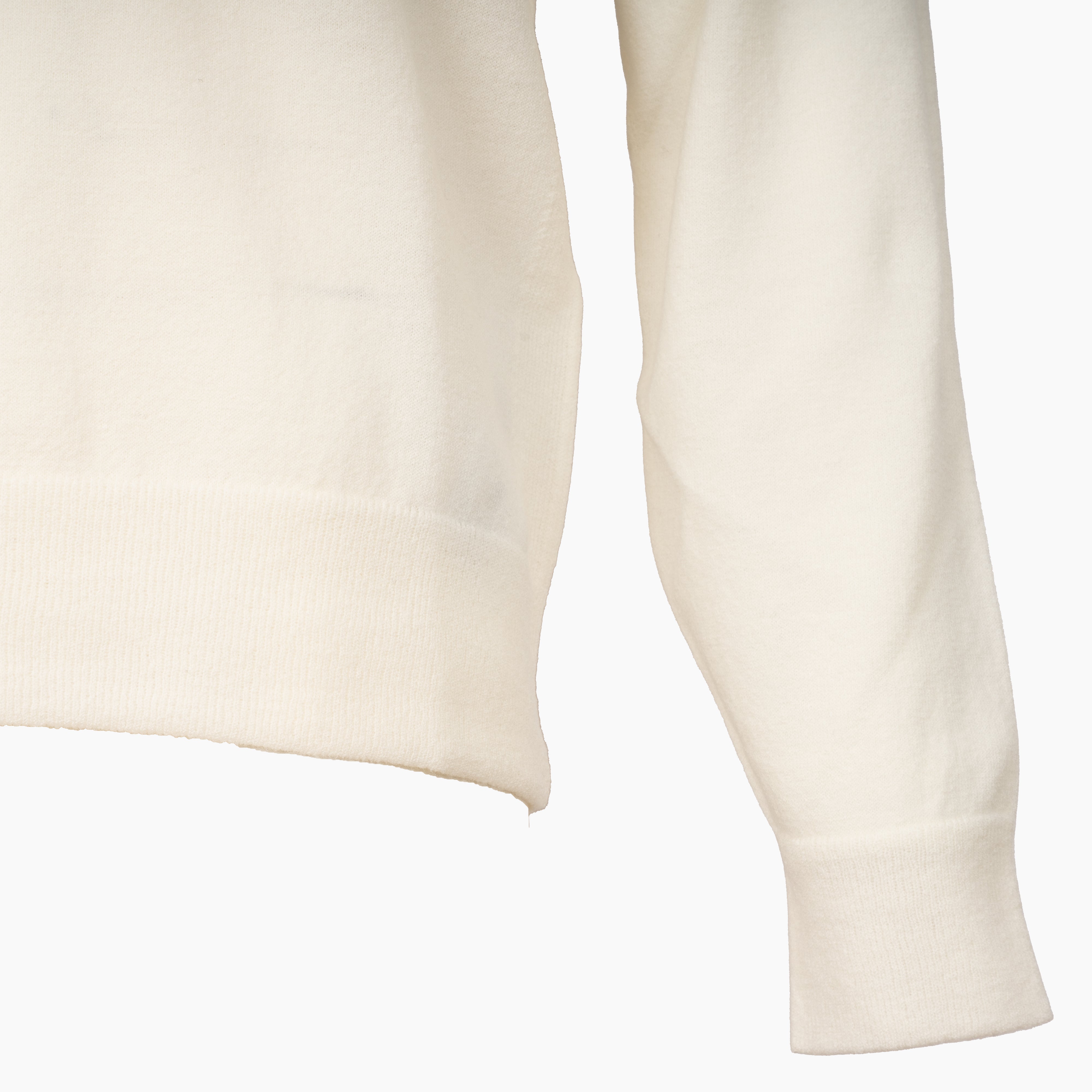 Stone Island Gebreide Trui Crème | Loose Fit Stretch RWS Wool