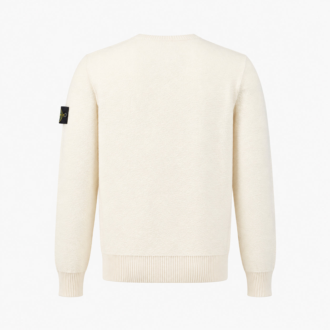 Stone Island Gebreide Trui Crème | Pure RWS Wool