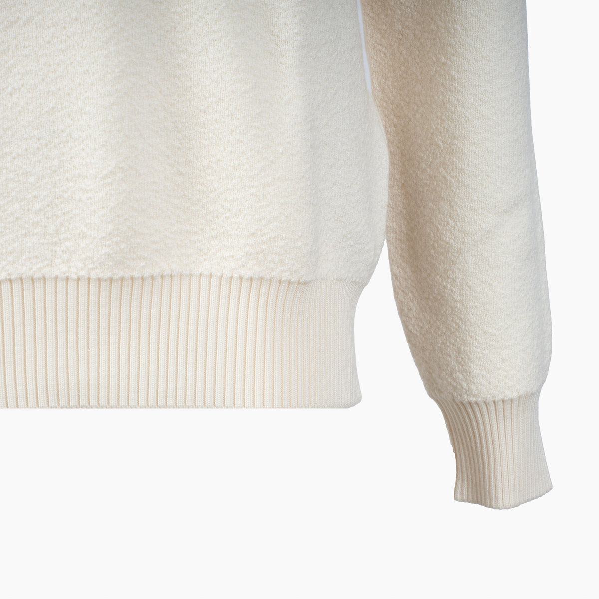 Stone Island Gebreide Trui Crème | Pure RWS Wool