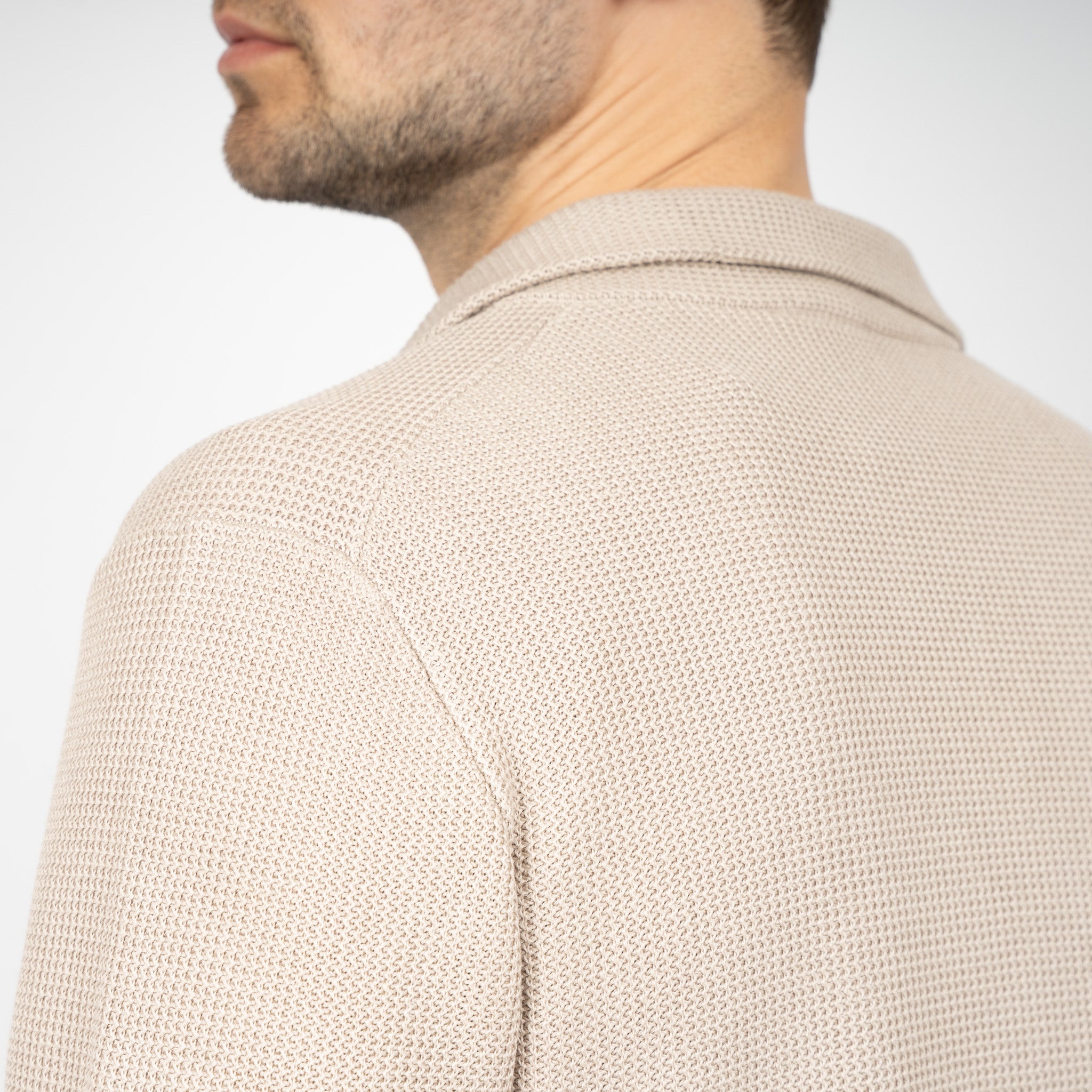 SEVEN DIALS Cardigan Beige | Callum
