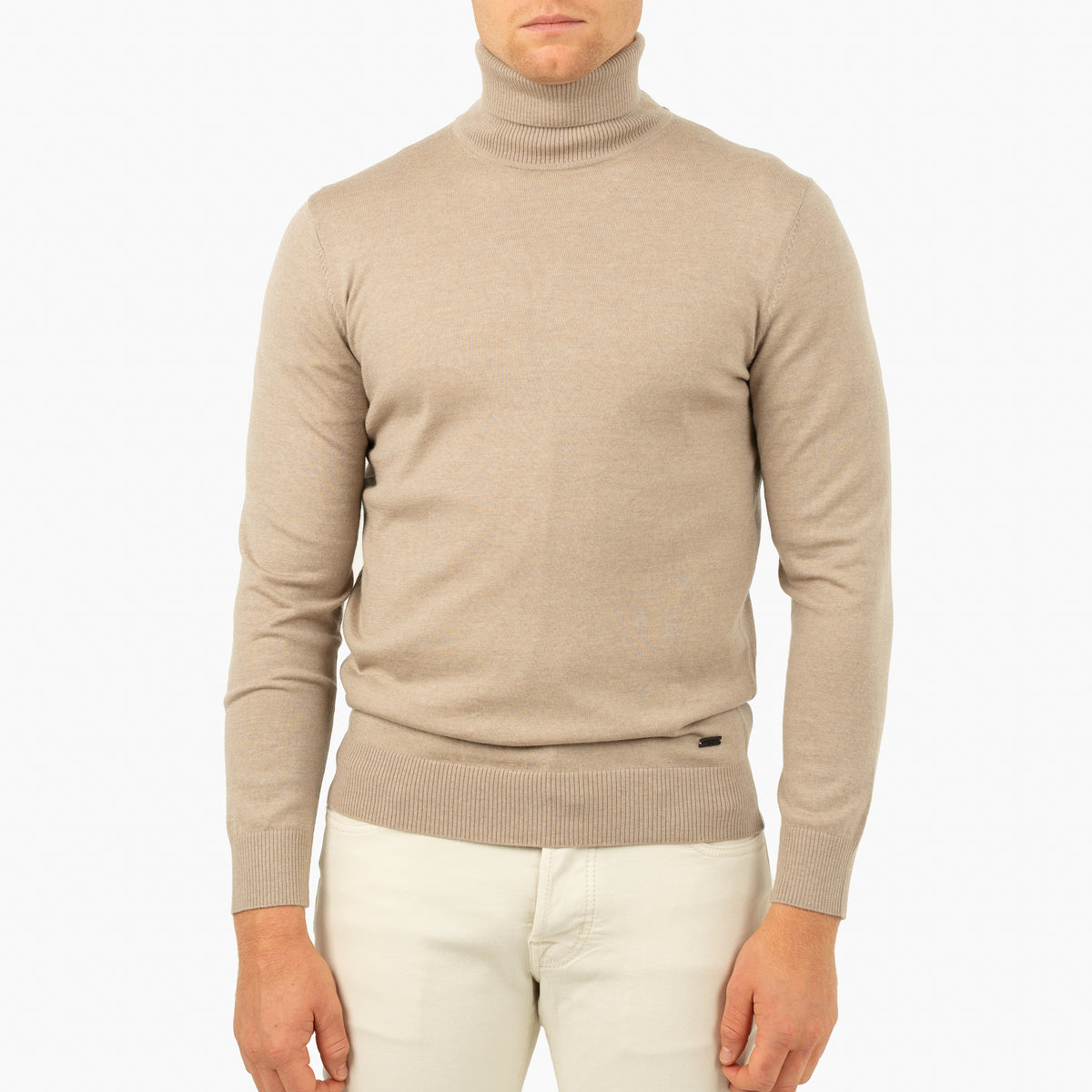 SEVEN DIALS Gebreide Coltrui Beige | Shawn