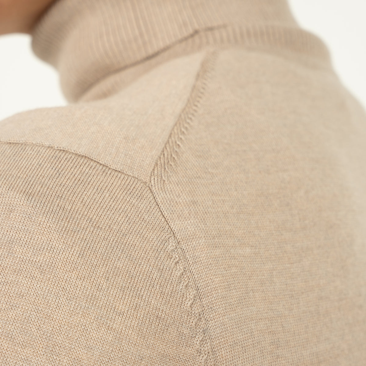 SEVEN DIALS Gebreide Coltrui Beige | Shawn