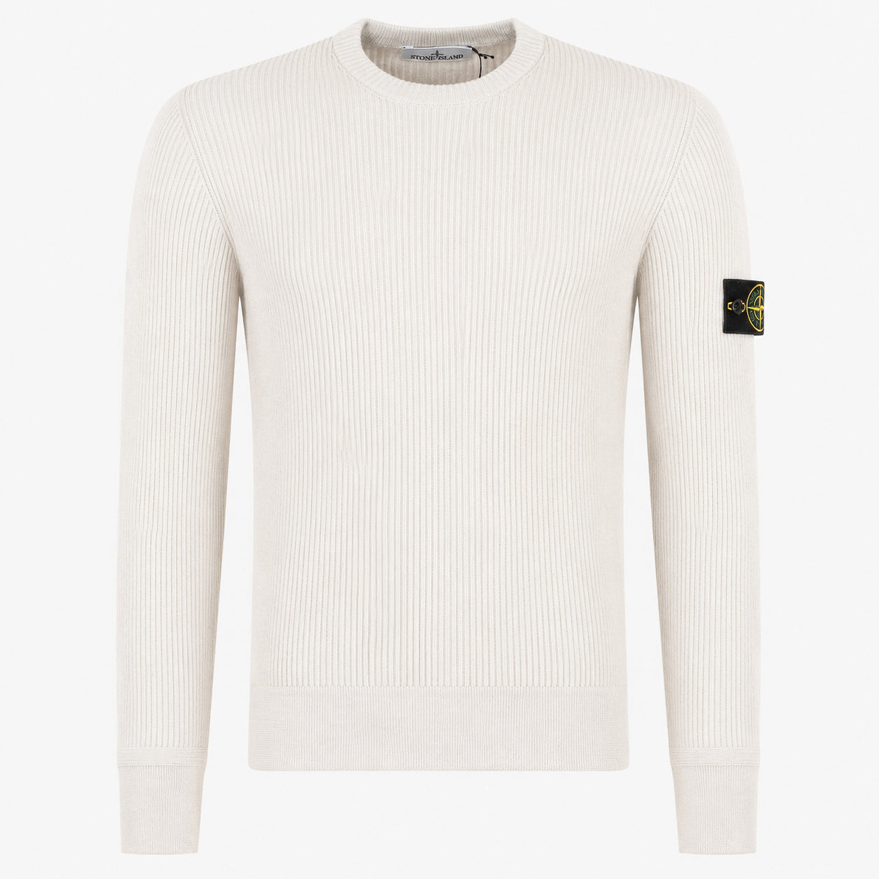 Stone Island Gebreide Trui Beige | Regular Fit RWS Wool