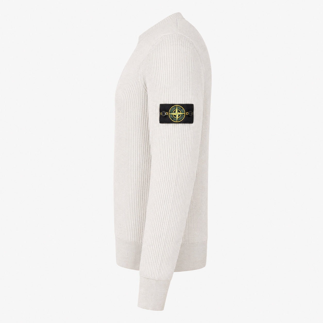 Stone Island Gebreide Trui Beige | Regular Fit RWS Wool