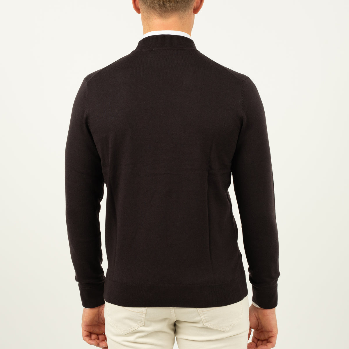 SEVEN DIALS Gebreide Turtleneck Trui Bruin | Goy