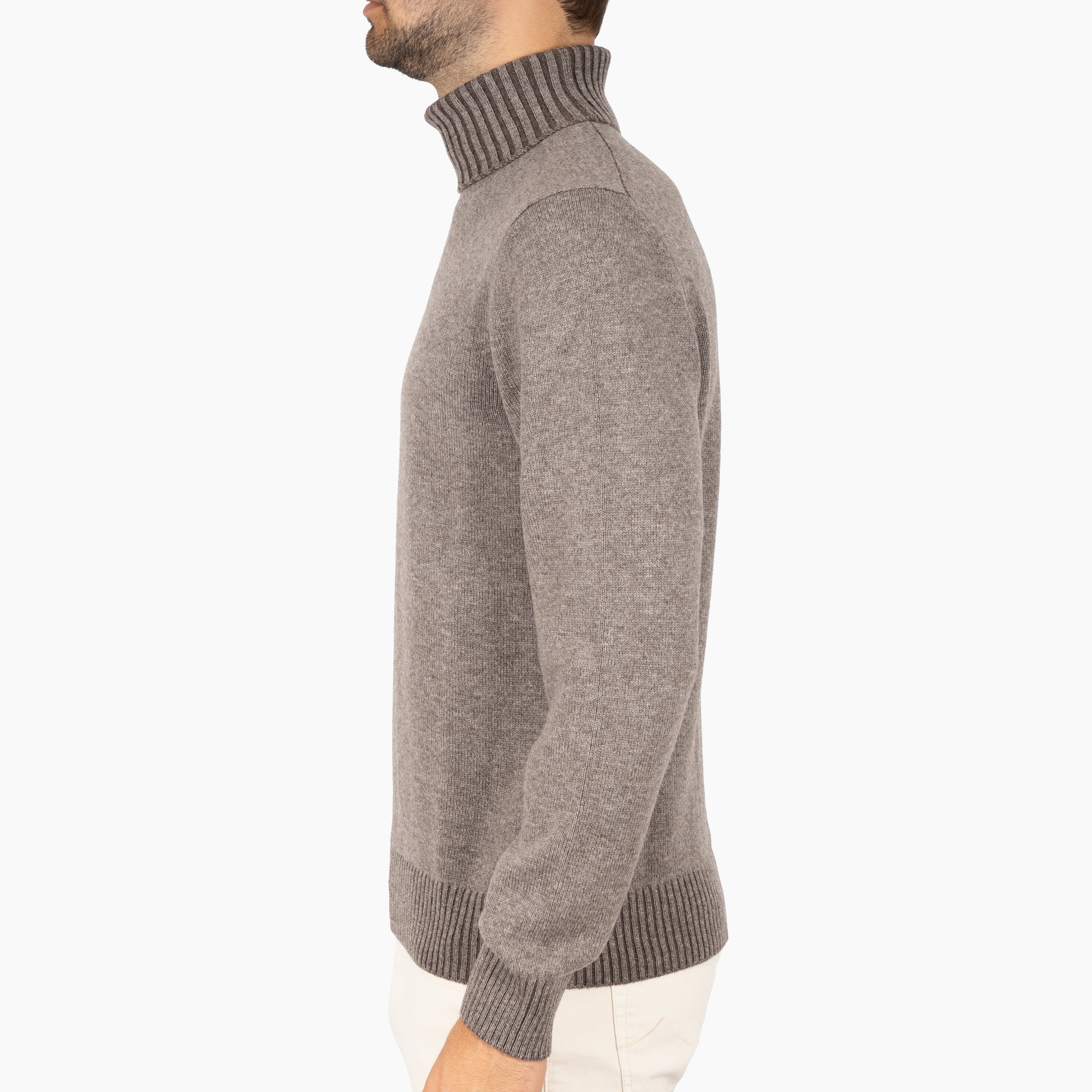 Gran Sasso Coltrui Bruin | Cashmere Lana