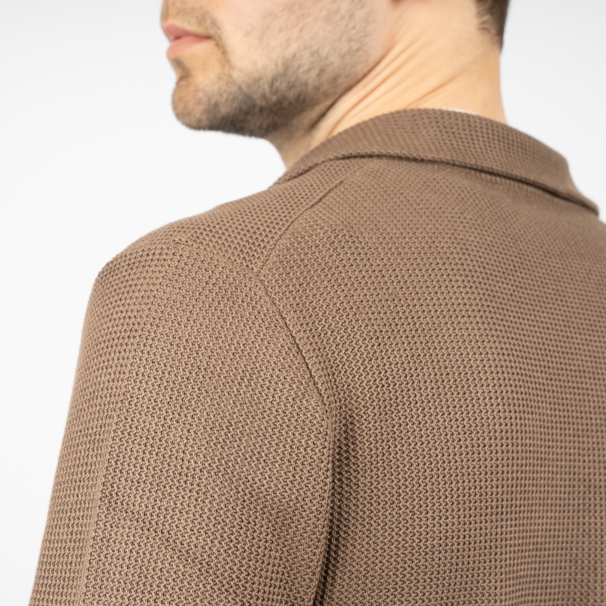 SEVEN DIALS Cardigan Middelbruin | Callum