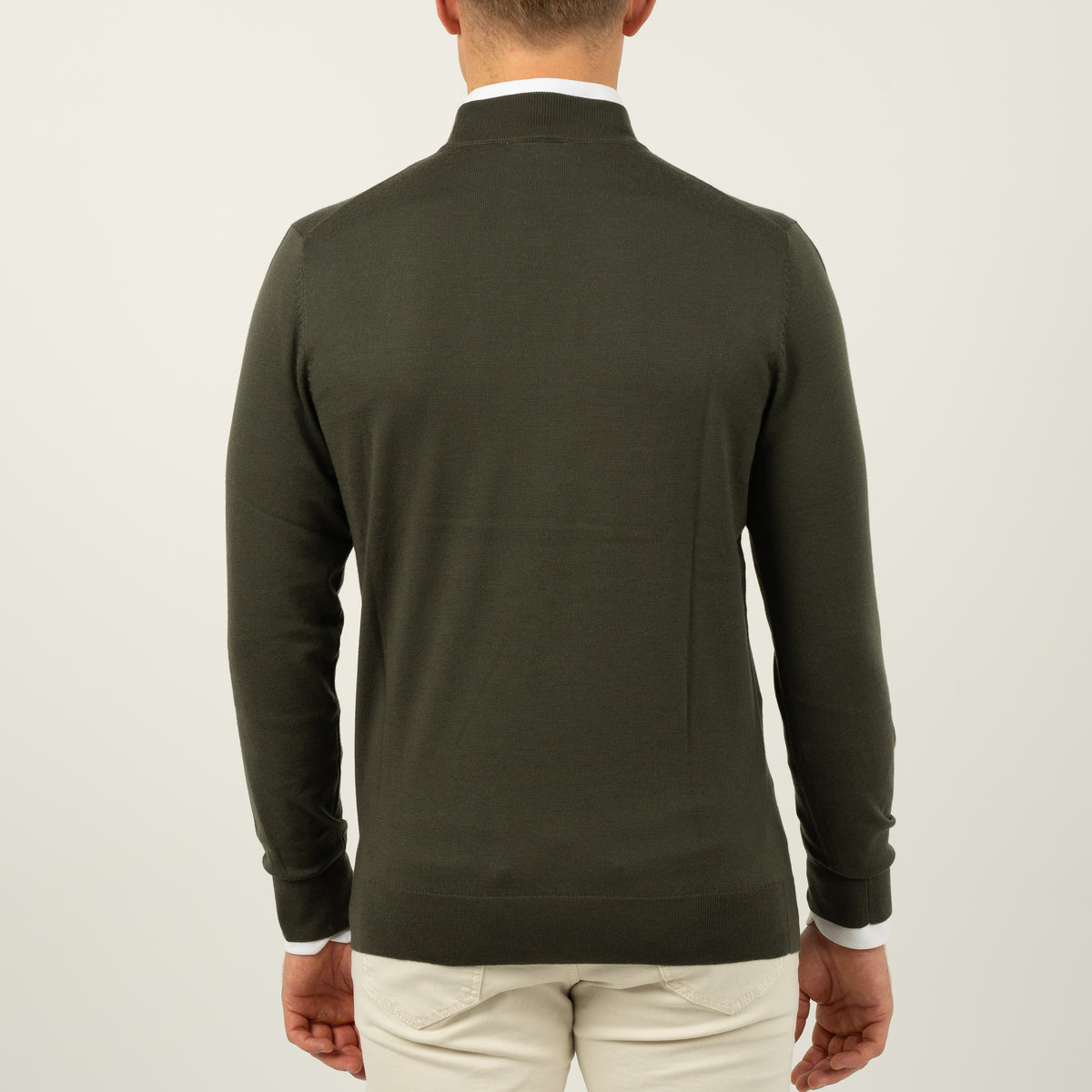 SEVEN DIALS Gebreide Turtleneck Trui Groen | Goy
