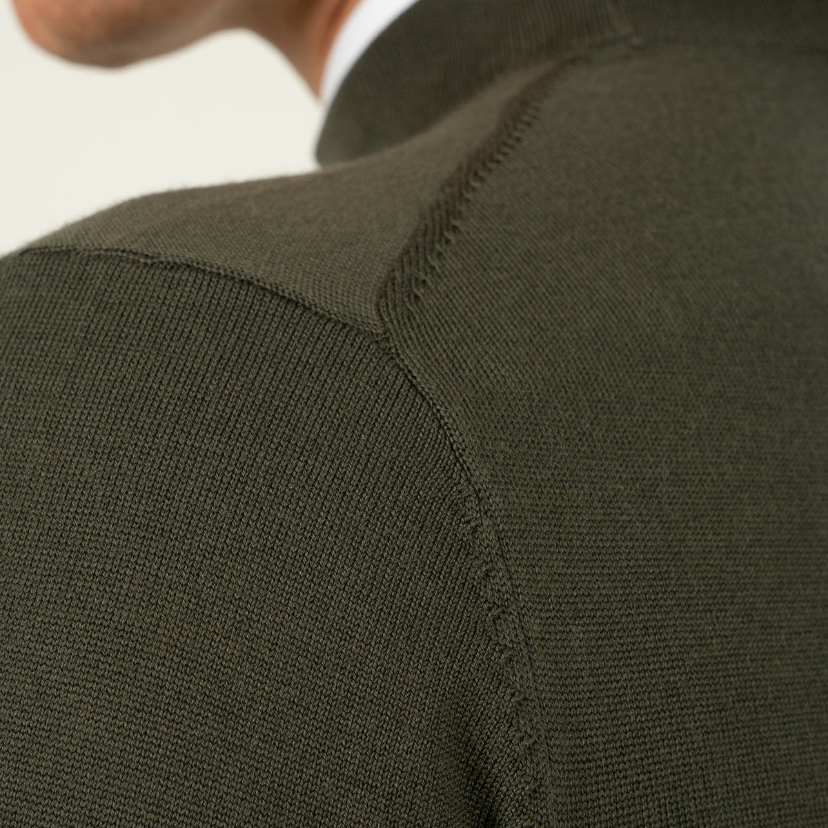 SEVEN DIALS Gebreide Turtleneck Trui Groen | Goy