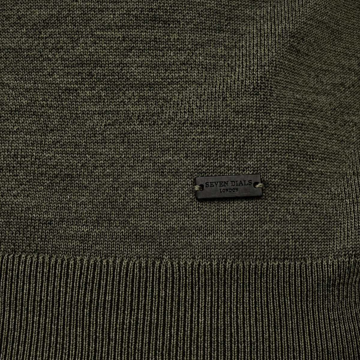 SEVEN DIALS Gebreide Turtleneck Trui Groen | Goy