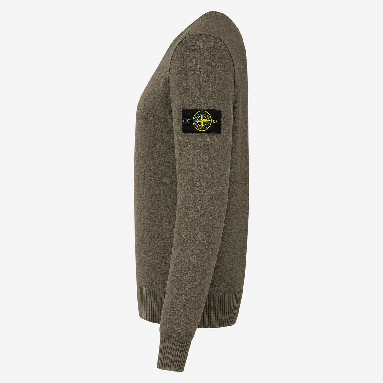 Stone Island Gebreide Trui Groen | Pure RWS Wool