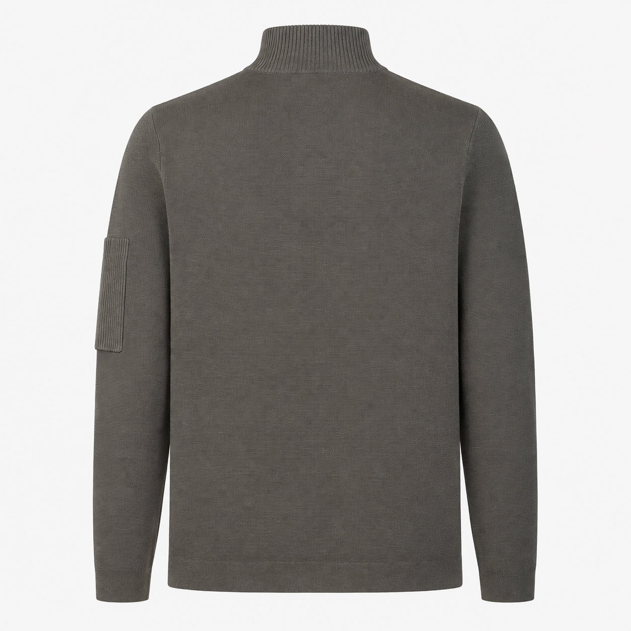 Genti Technische Trui met Rits Groen | Cool Dry