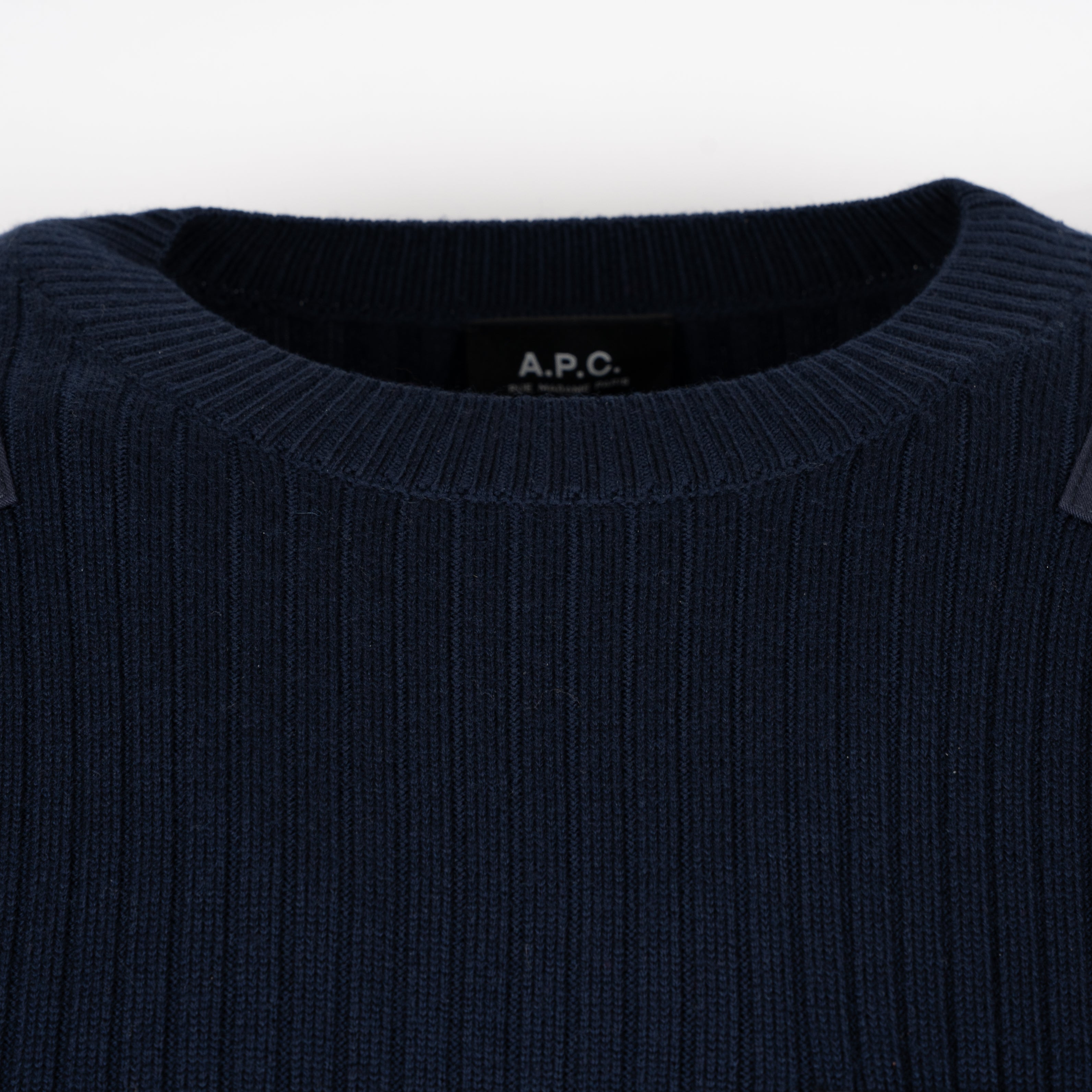 A.P.C. Gebreide Trui Donkerblauw | Pull Mallarme