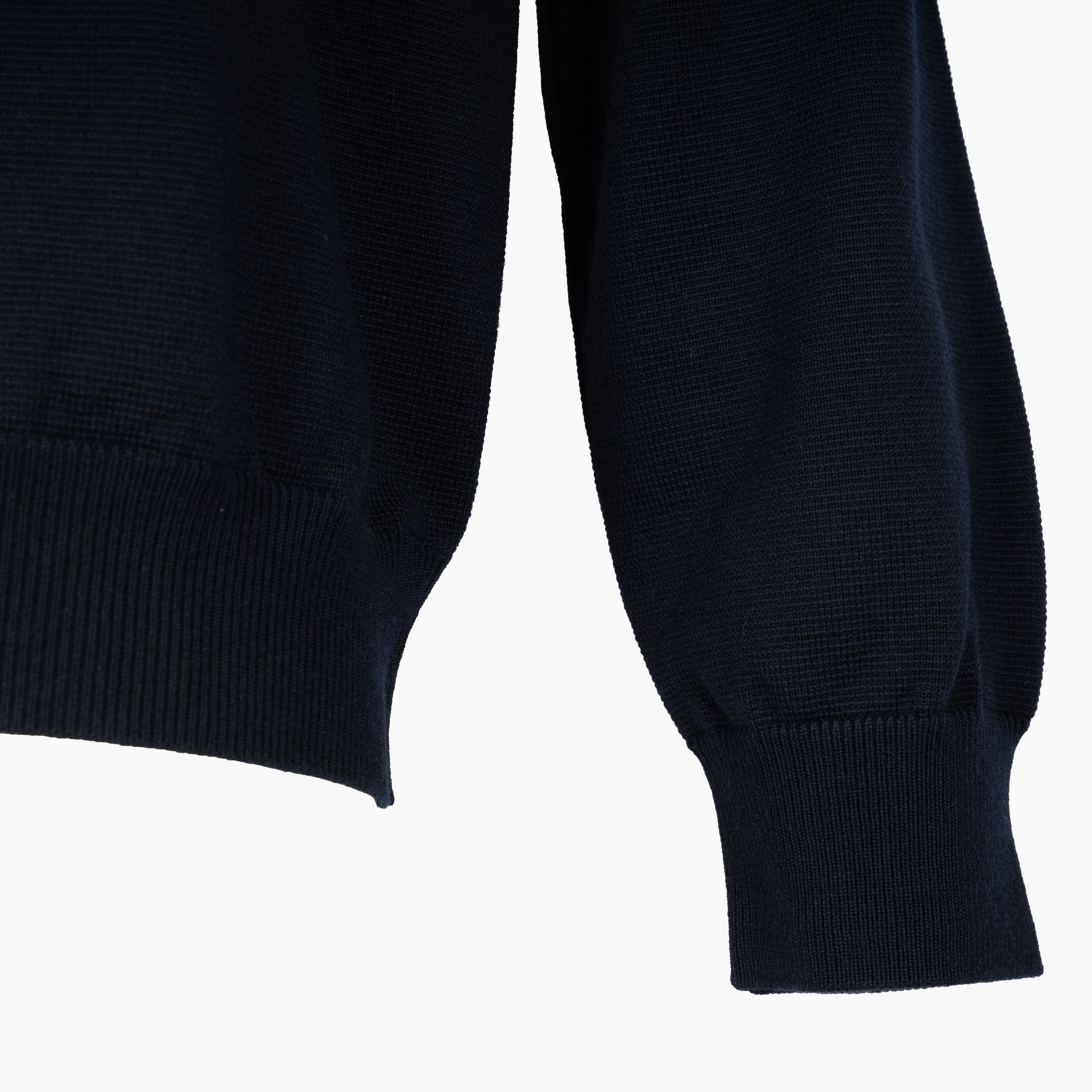 Paul & Shark Gebreide Trui met Rits Blauw | Summer Wool
