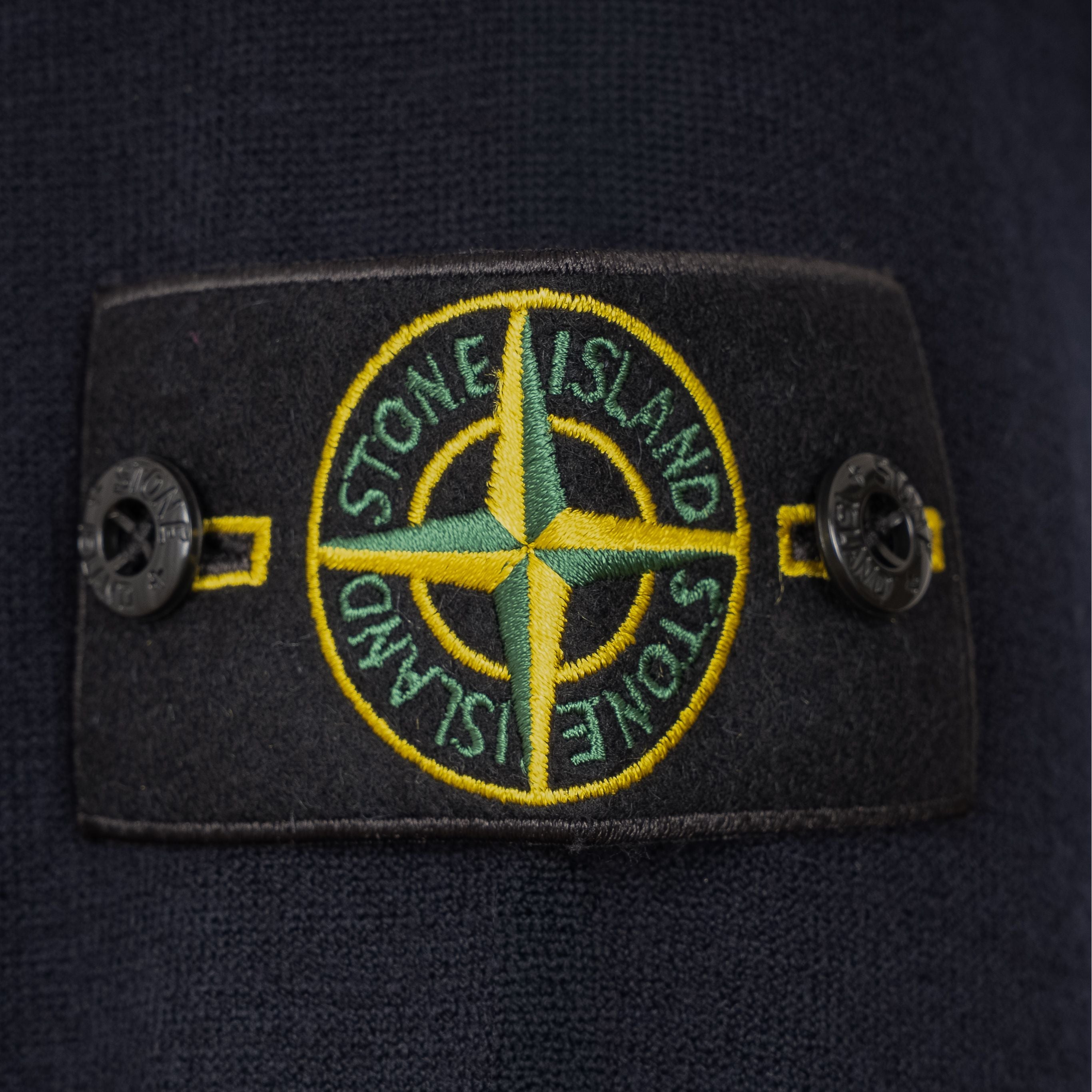Stone Island Gebreide Trui Blauw | Loose Fit Stretch RWS Wool