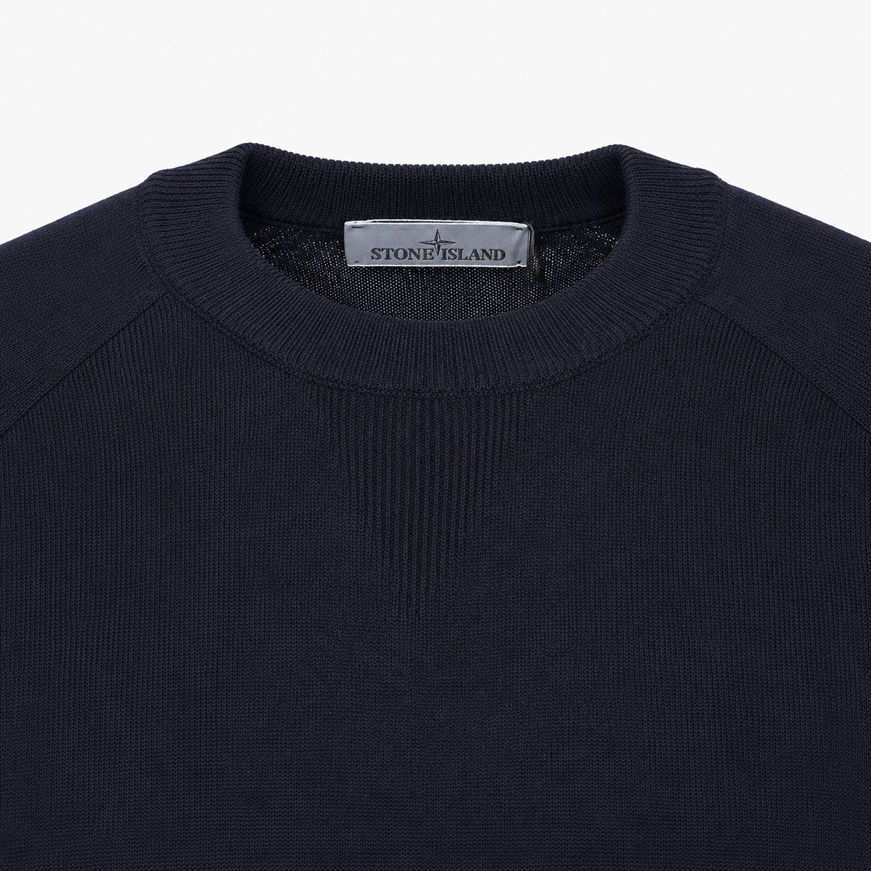 Stone Island Gebreide Trui Blauw | Loose Fit Stretch RWS Wool