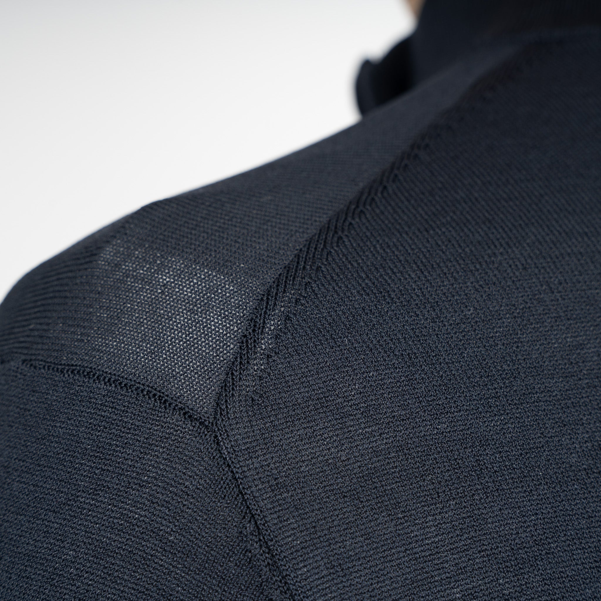 SEVEN DIALS Technische Trui met Rits Blauw | Spike