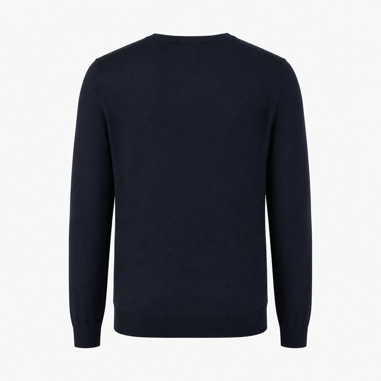 Slowear Gebreide Ronde Hals Trui Blauw | Flexwool