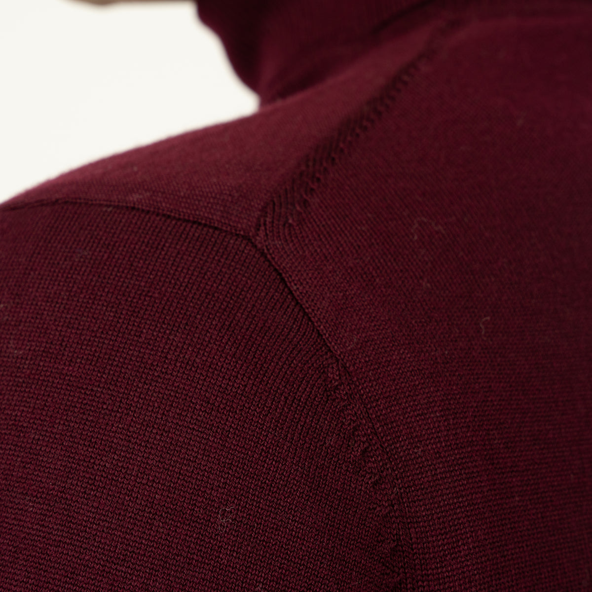 SEVEN DIALS Gebreide Coltrui Bordeauxrood | Shawn