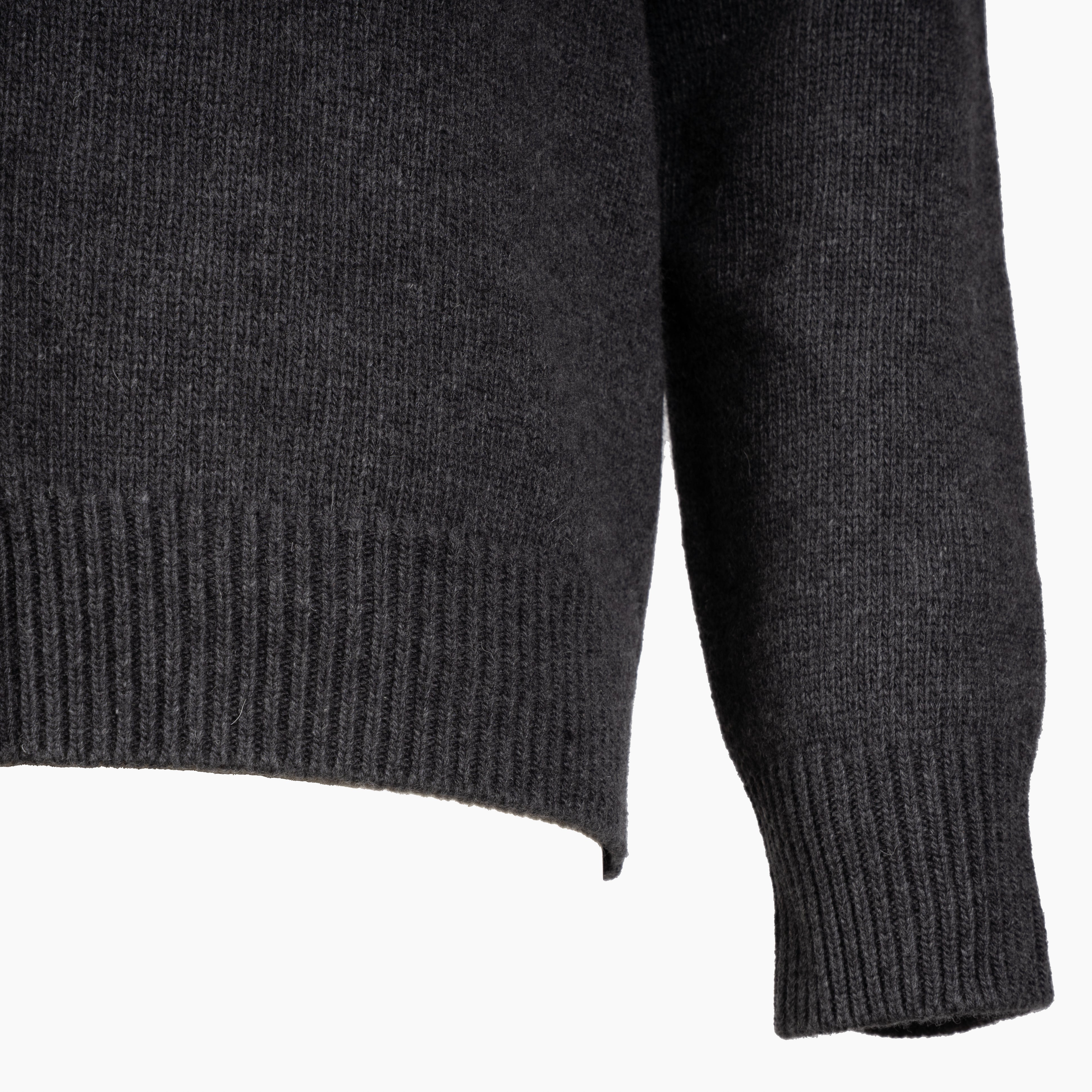 Stone Island Gebreid Vest Grijs | Lambswool