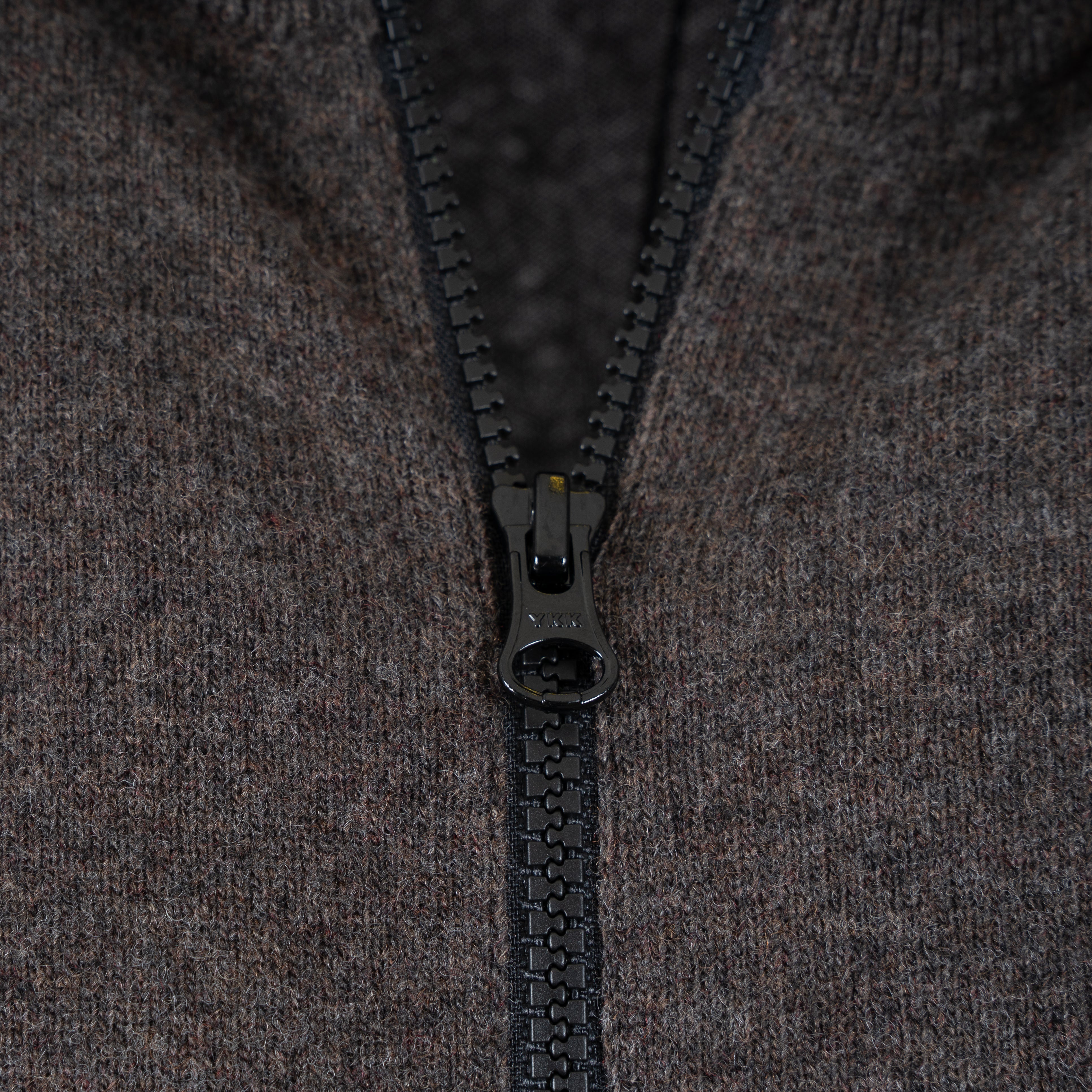 Stone Island Gebreid Vest Bruin | Soft Organic Cotton
