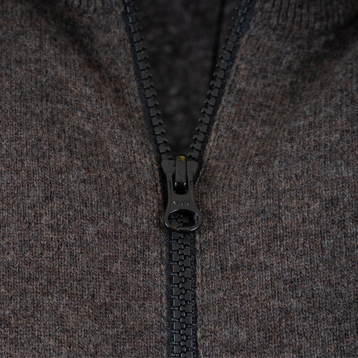 Stone Island Gebreid Vest Bruin | Soft Organic Cotton