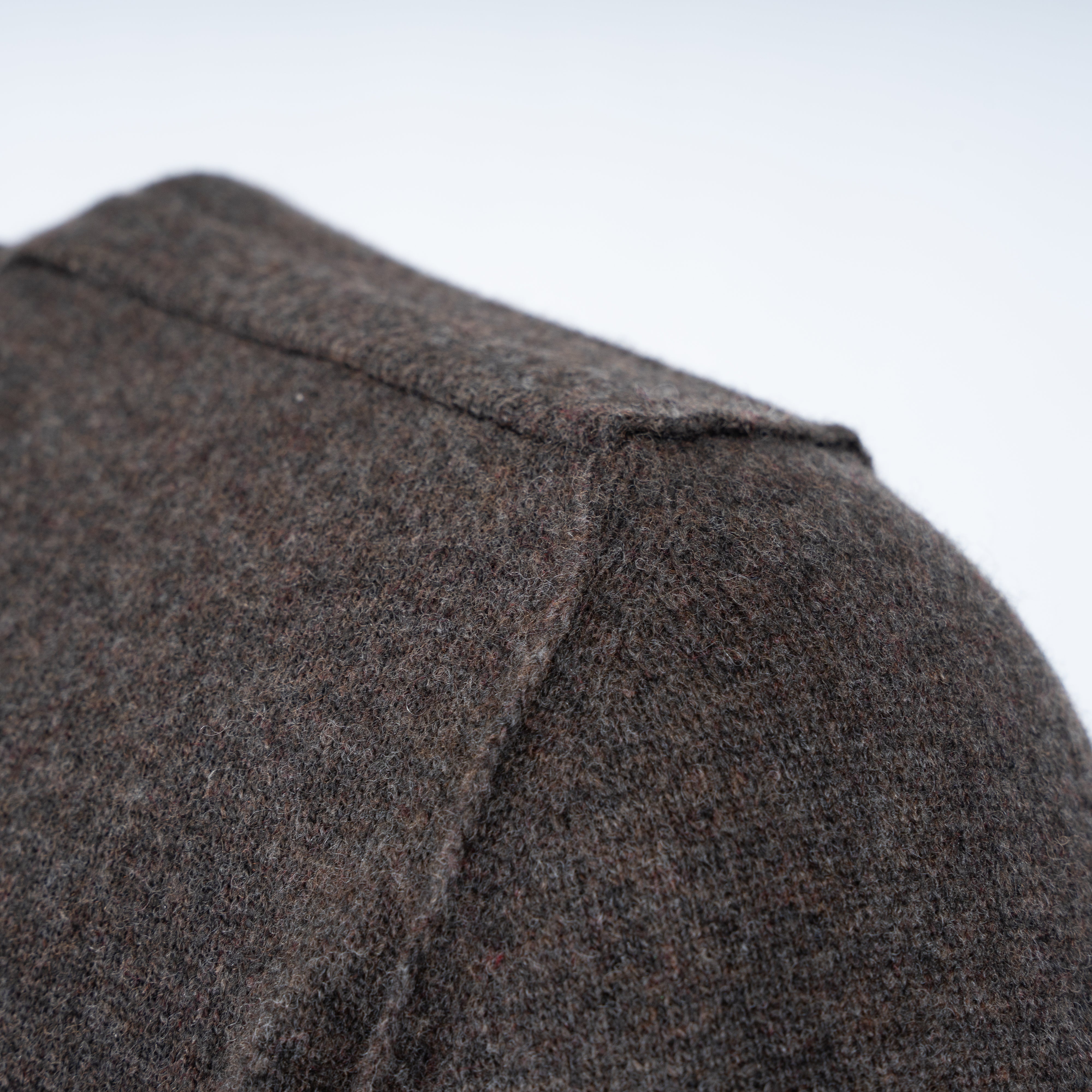 Stone Island Gebreid Vest Bruin | Soft Organic Cotton